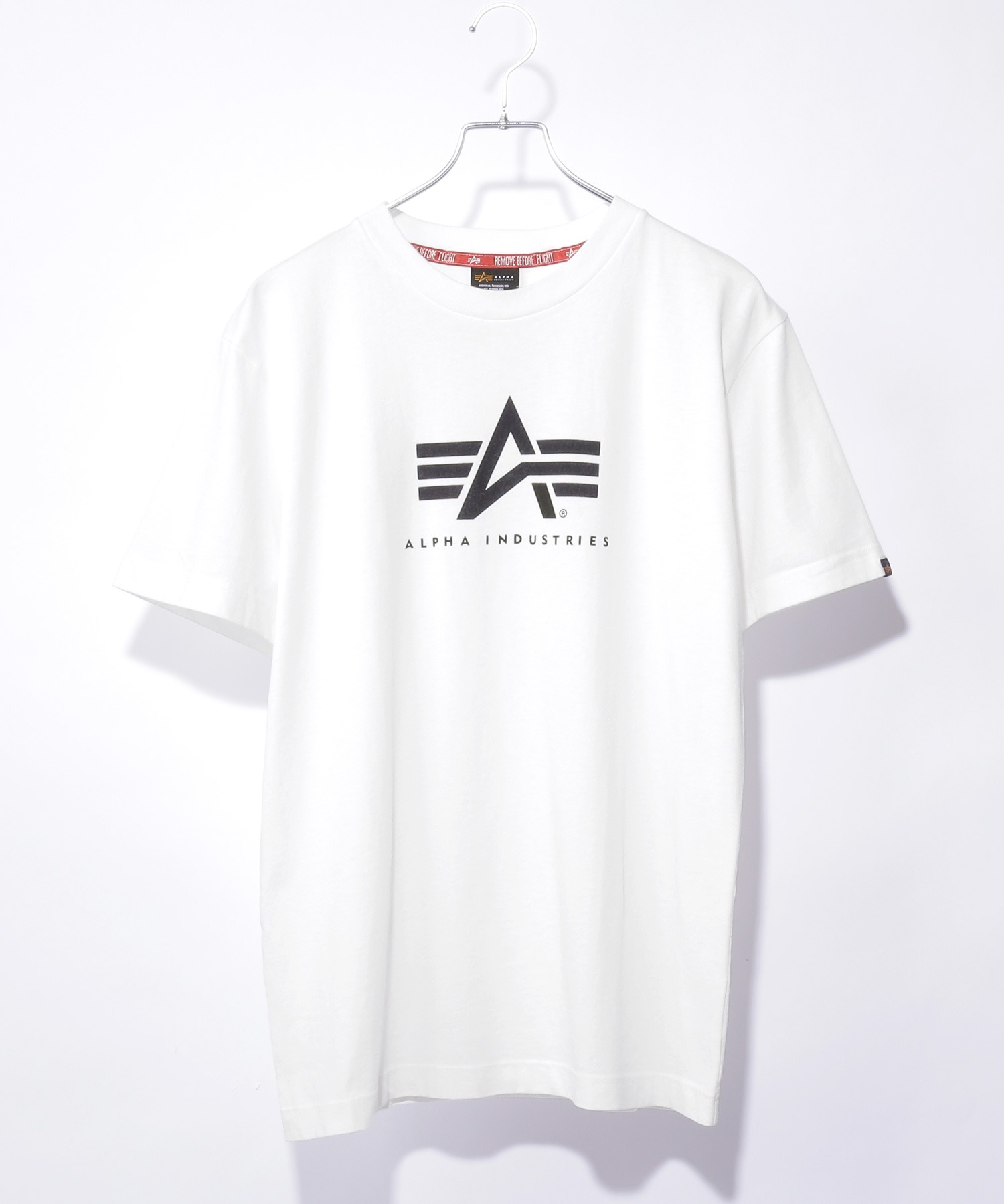 Alpha Industries/アルファインダストリーズ A-MARK PRINT T SHIRT