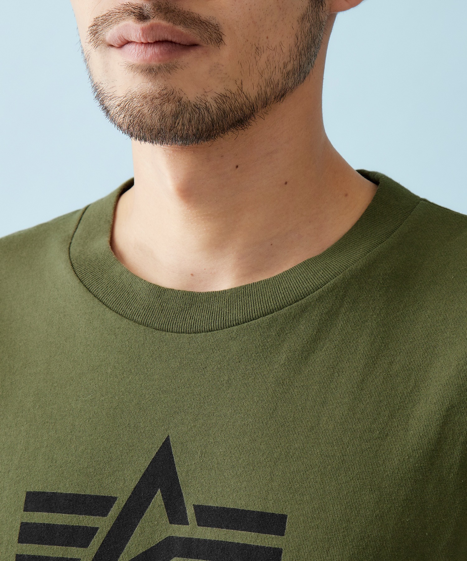 Alpha Industries/アルファインダストリーズ A-MARK PRINT T SHIRT