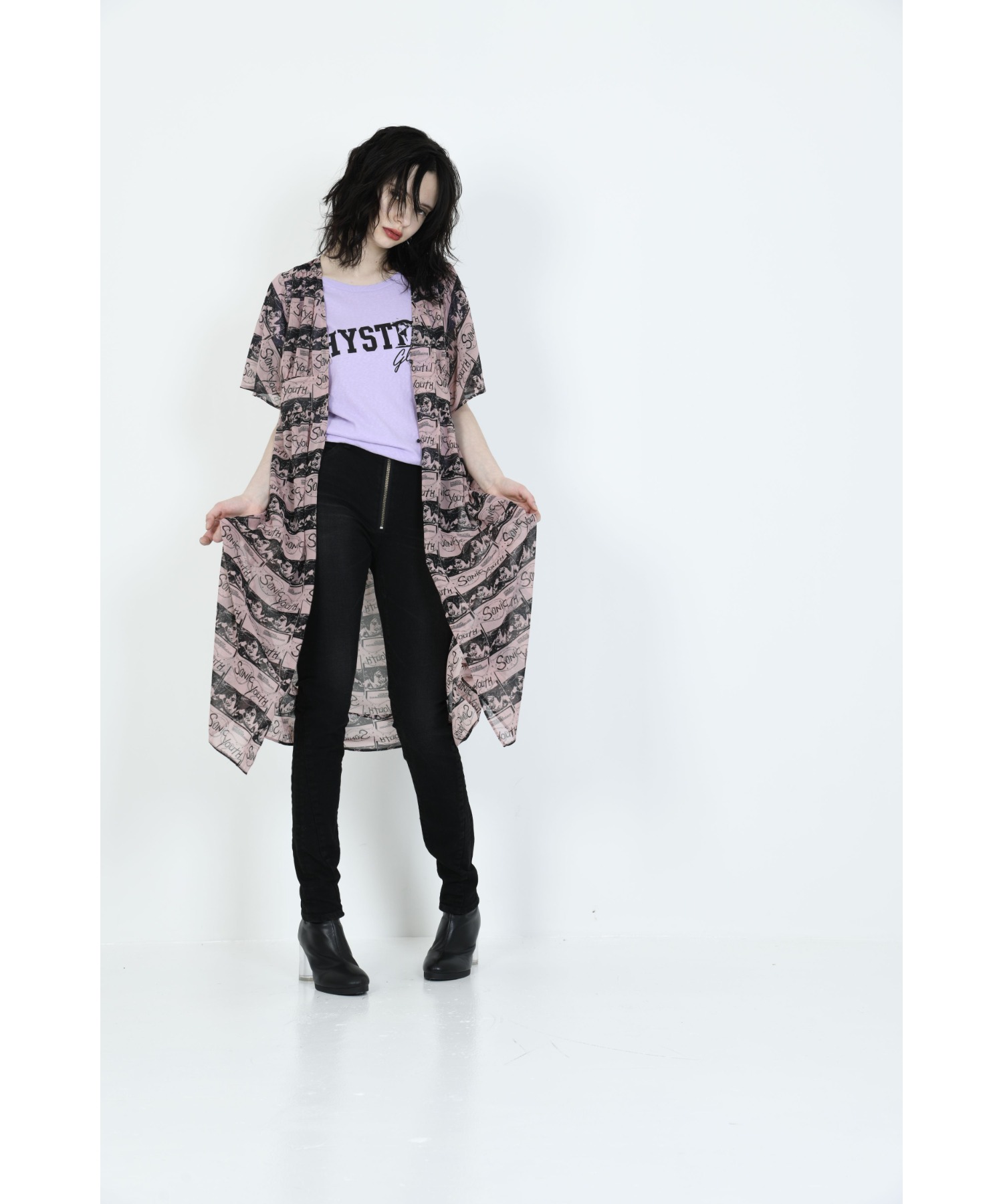 Sonic Youth Ug Pattern柄 ガウンワンピース Hysteric Glamour Women Hysteric Glamour Online Store ヒステリックグラマーオンラインストア