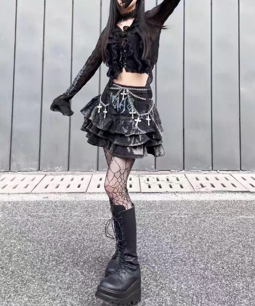アミパリ　国内百貨店購入　デニム　スカート　未使用 アミパリ 国内百貨店購入 デニム スカート 未使用 - メルカリ