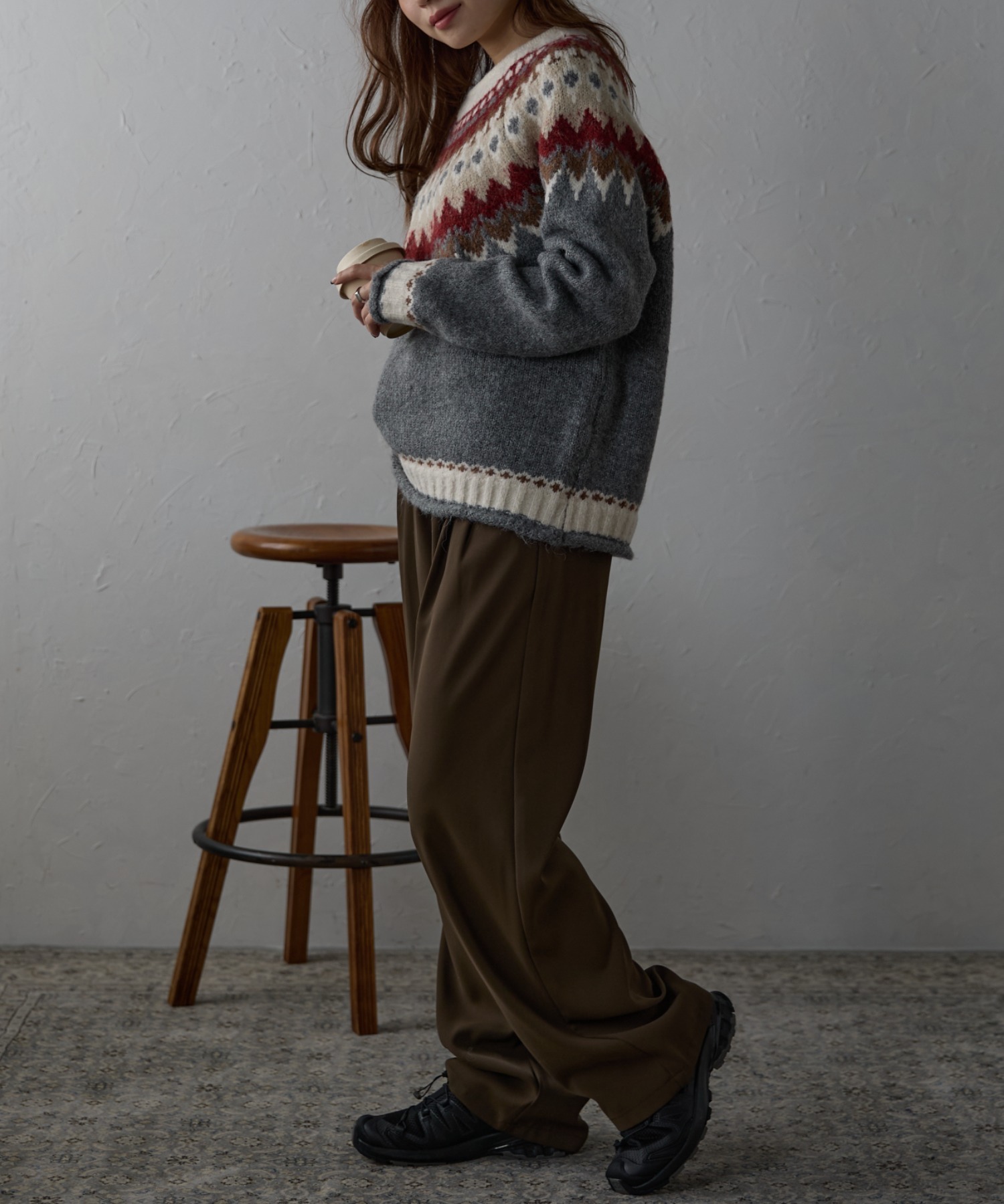 model：158cm 着用サイズ：FREE