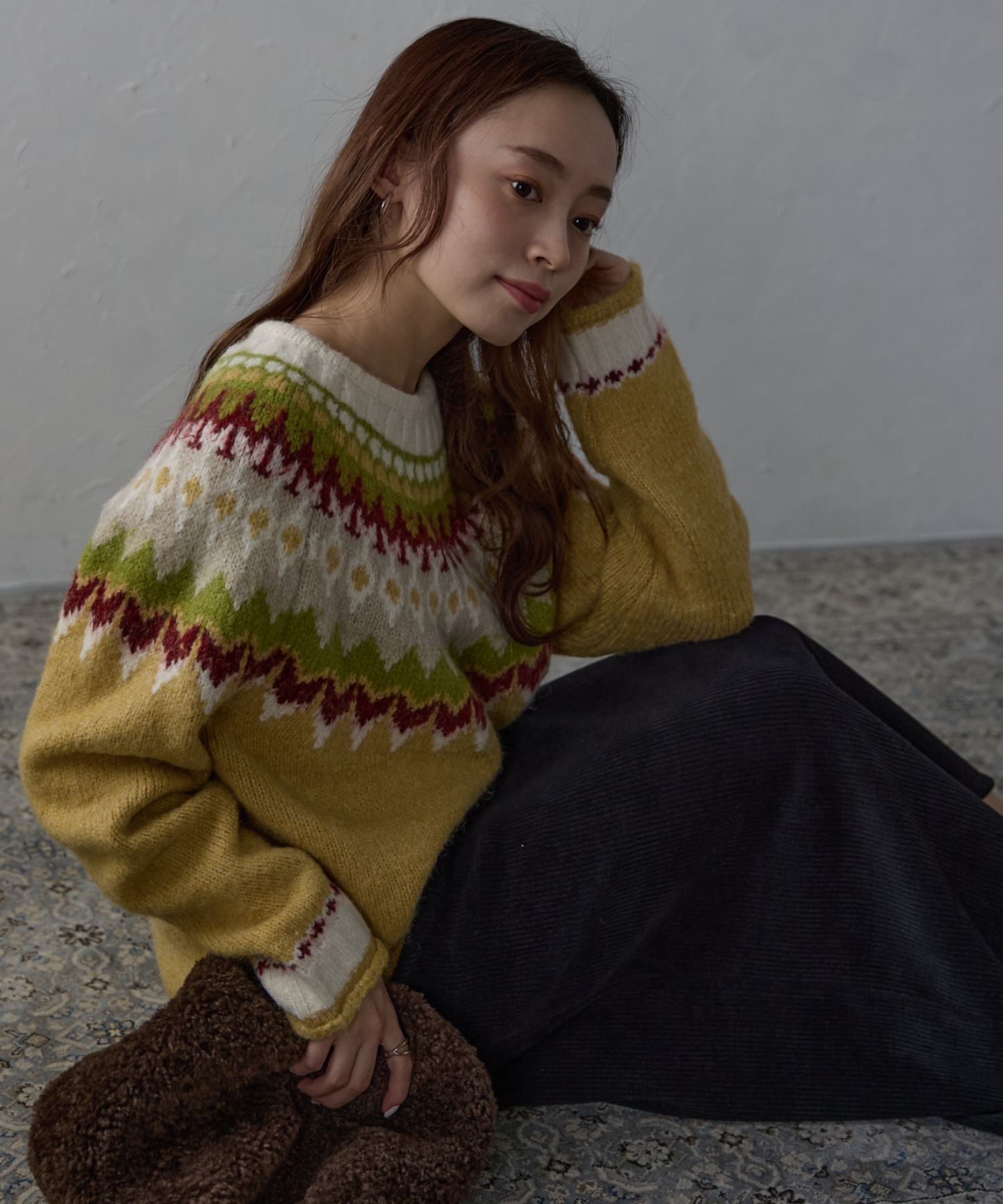 model：158cm 着用サイズ：FREE