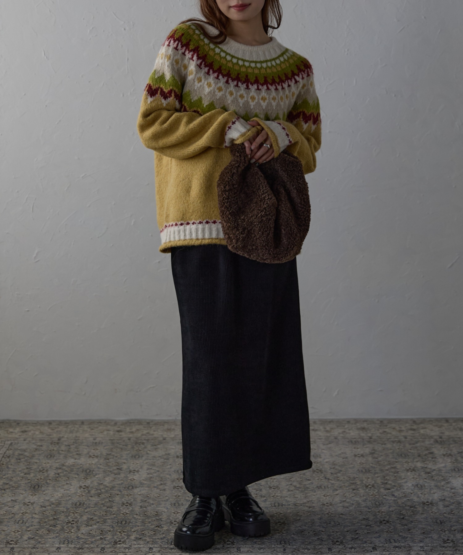 model：158cm 着用サイズ：FREE