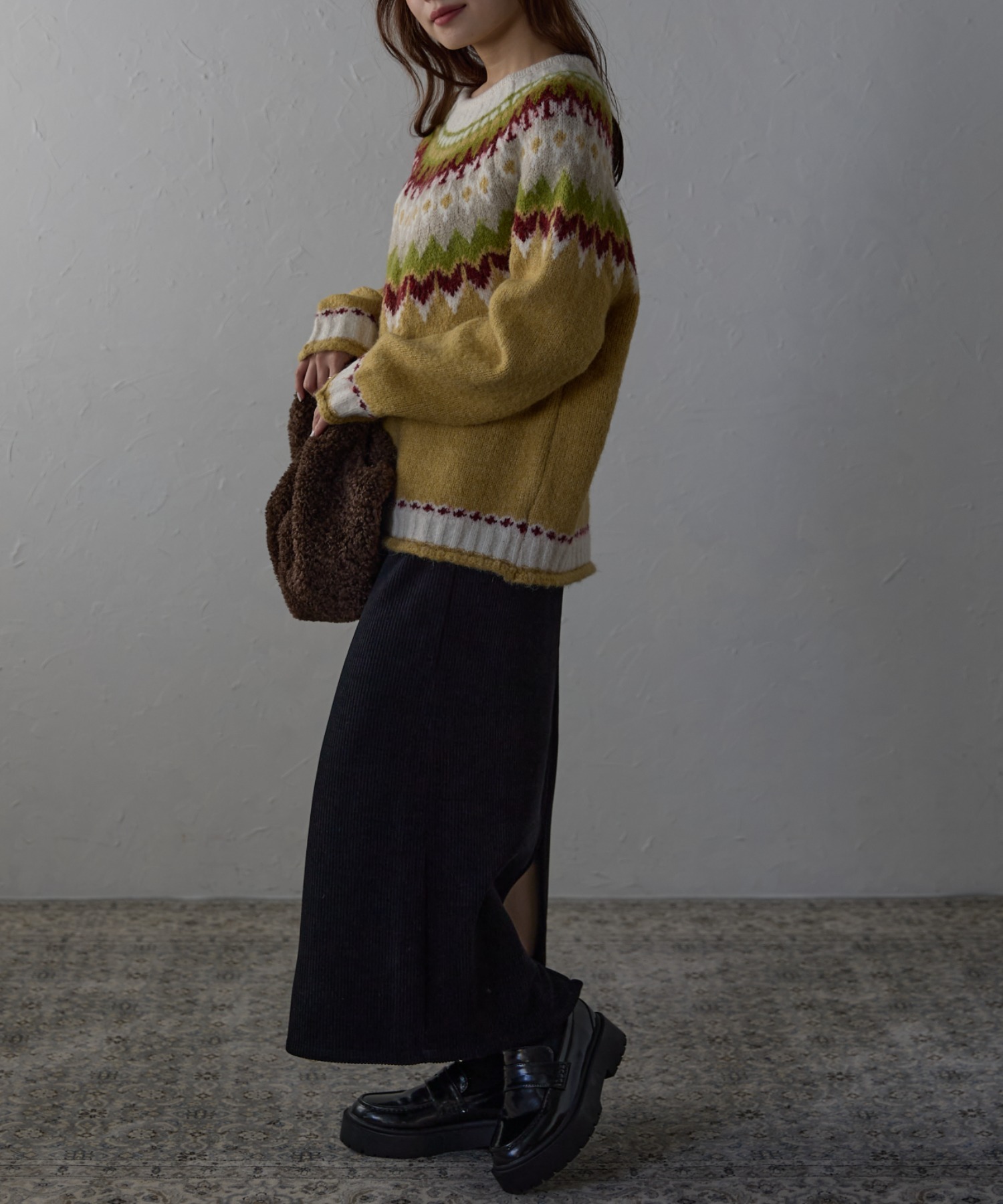 model：158cm 着用サイズ：FREE