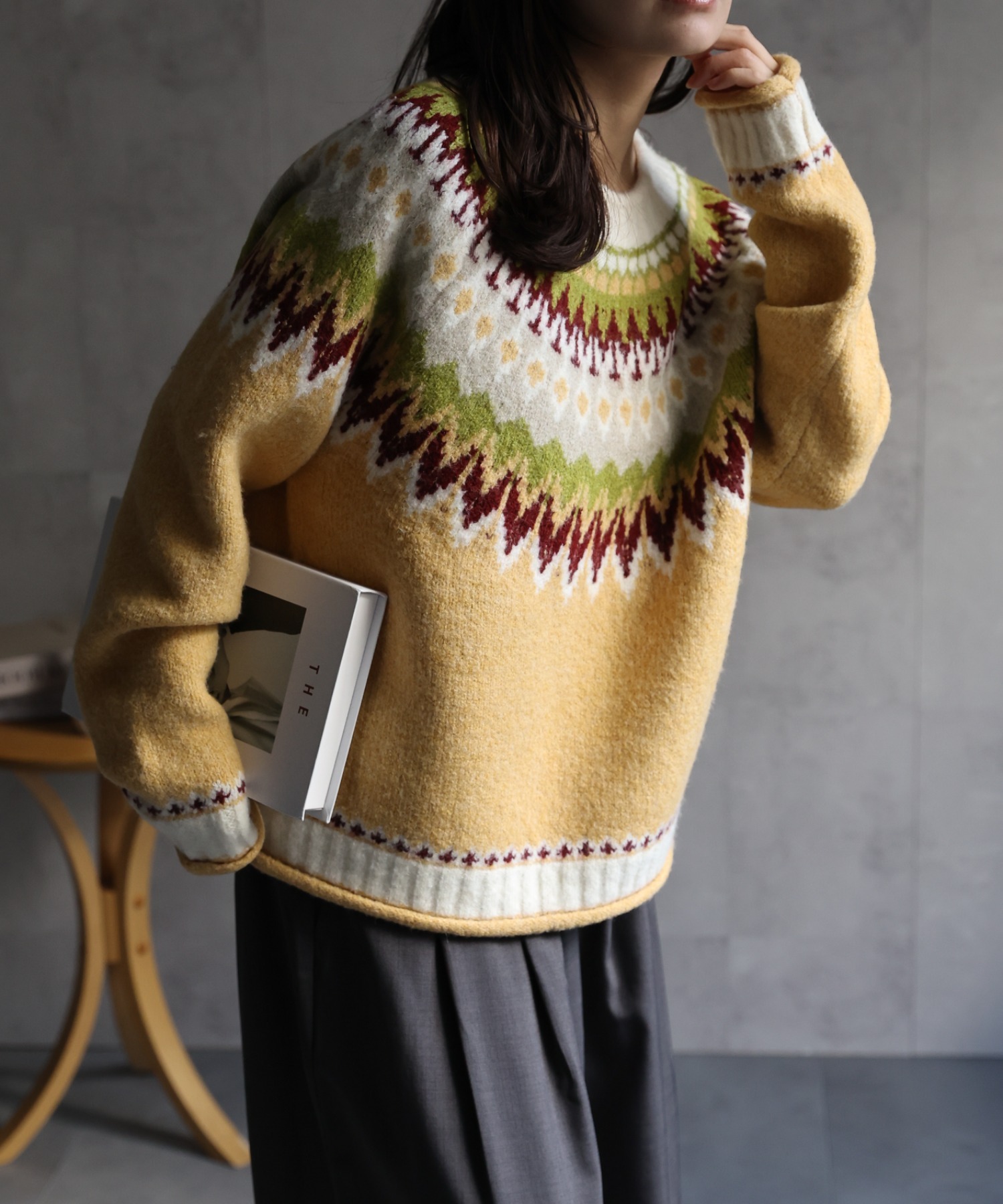 model：156cm 着用サイズ：FREE