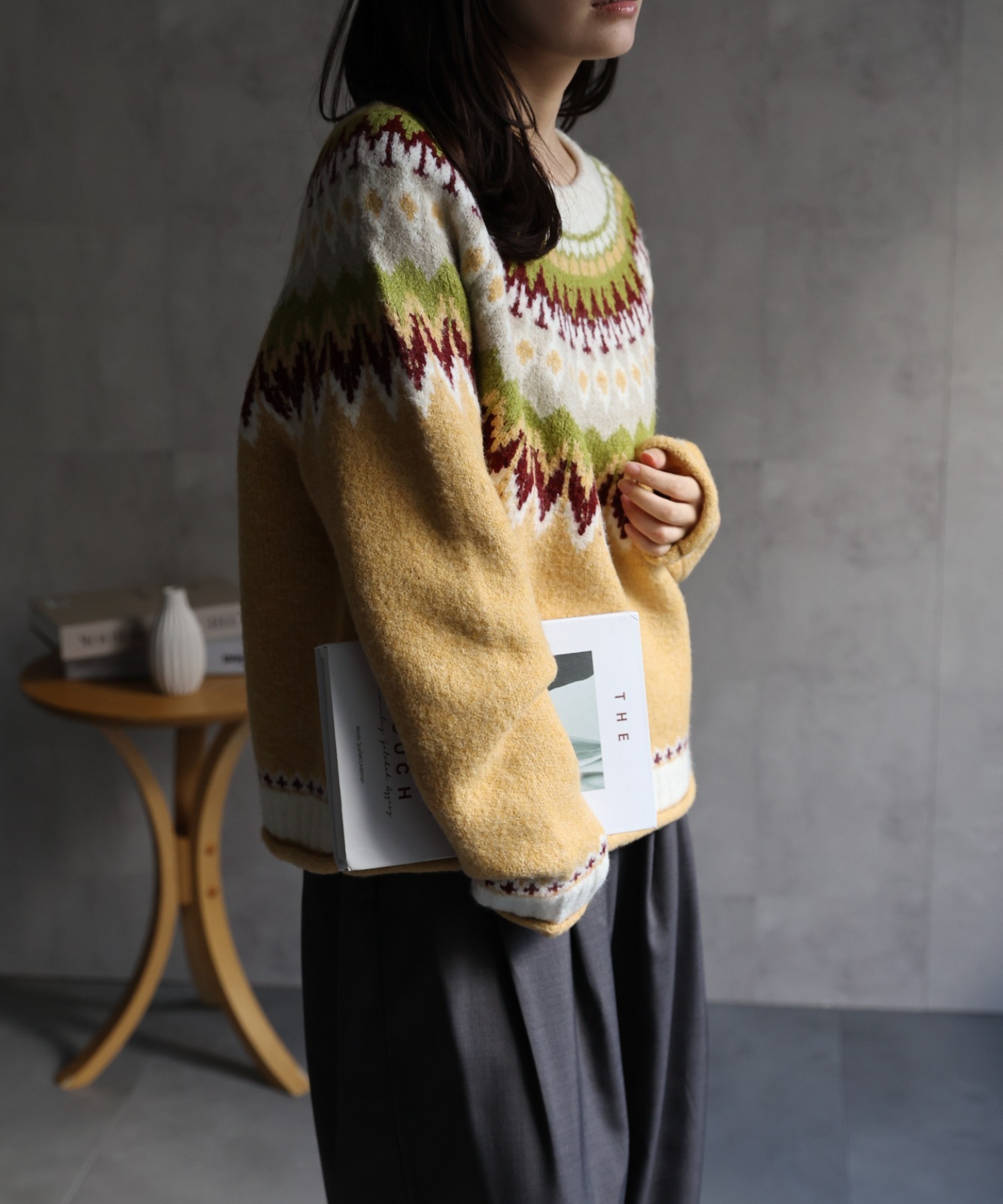 model：156cm 着用サイズ：FREE