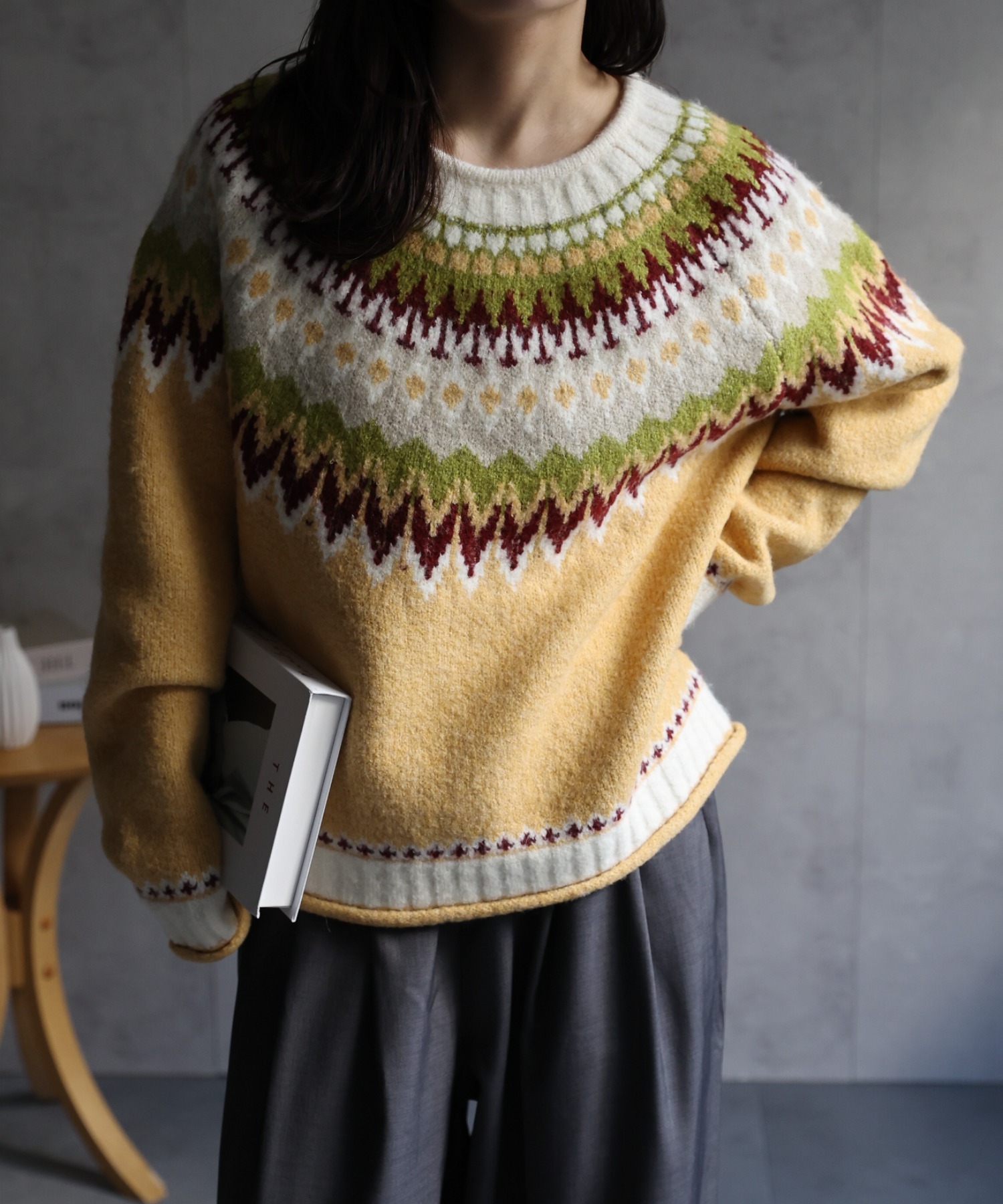 model：156cm 着用サイズ：FREE