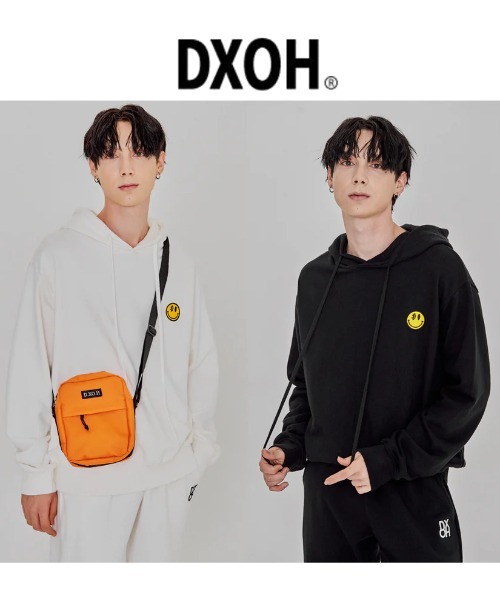 A'GEM/9 × .kom『DXOH/ディソエイチ』SMILE PATCH HOODIE