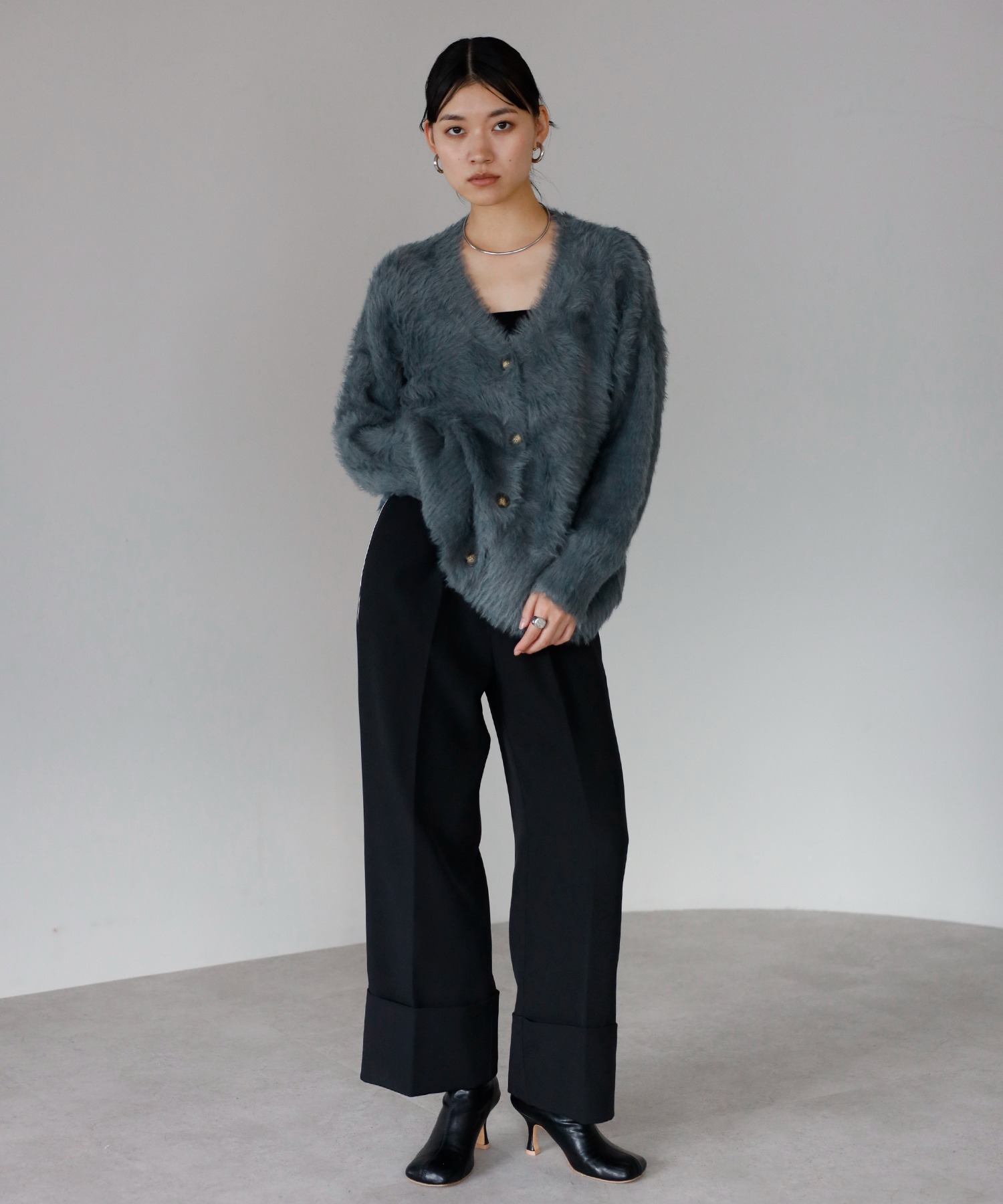 model：H167 着用サイズ：FREE