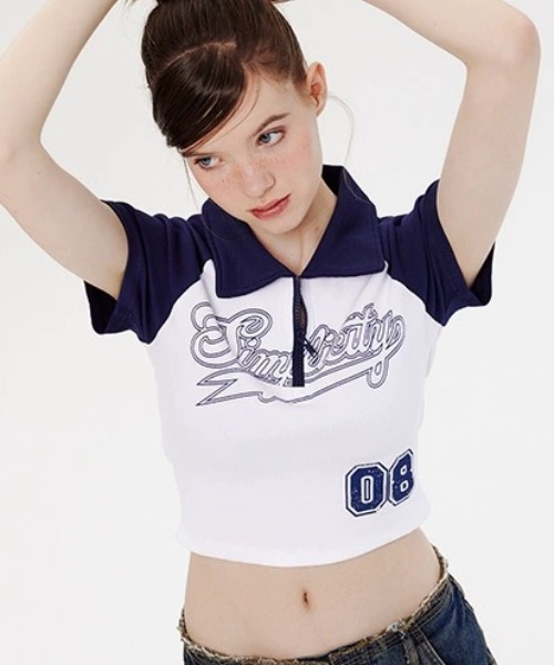 aeae FLASHED CATS EYE CROP T-SHIRTS NA537 (AEAE/Tシャツ
