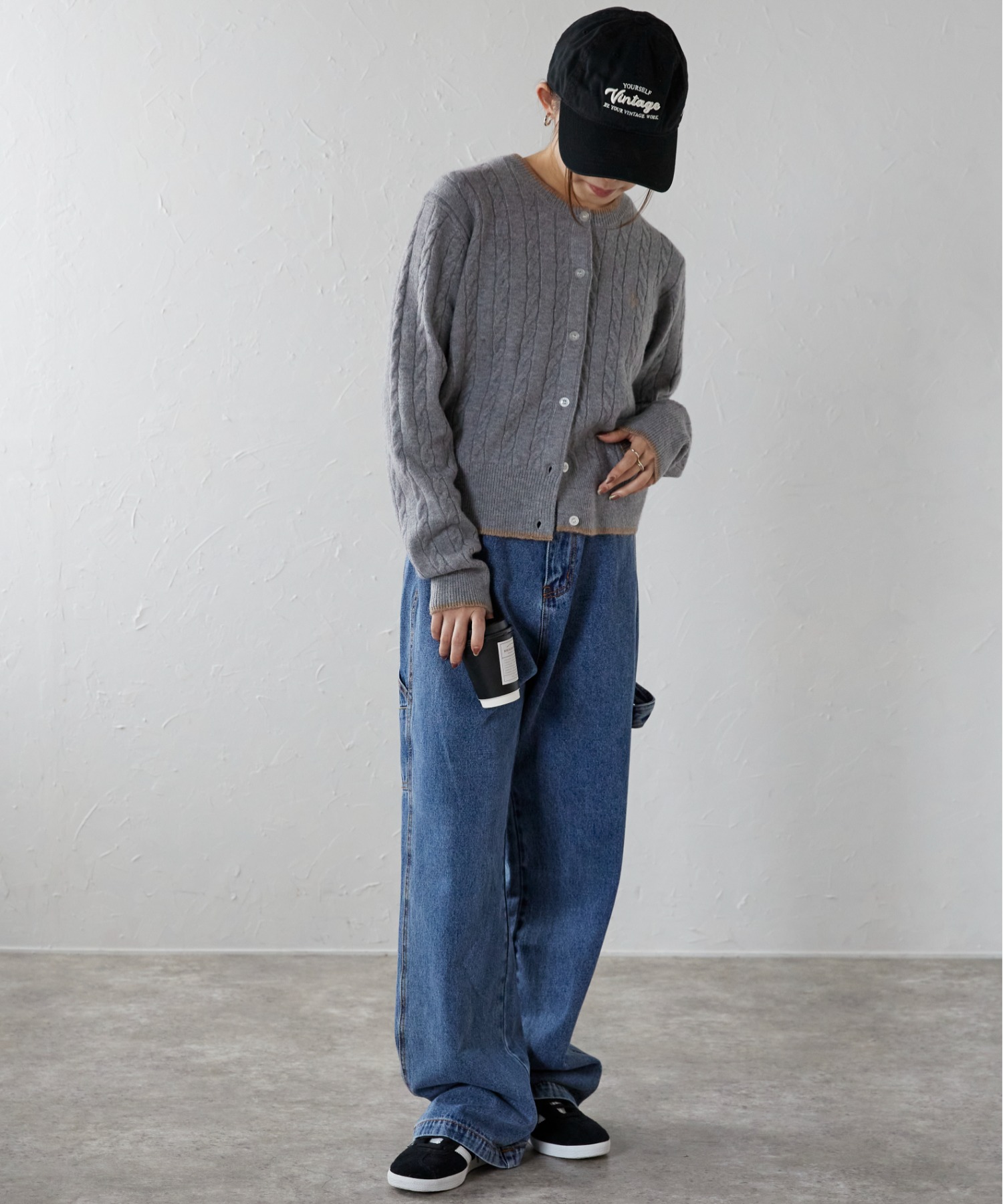model:158cm 着用サイズ:M