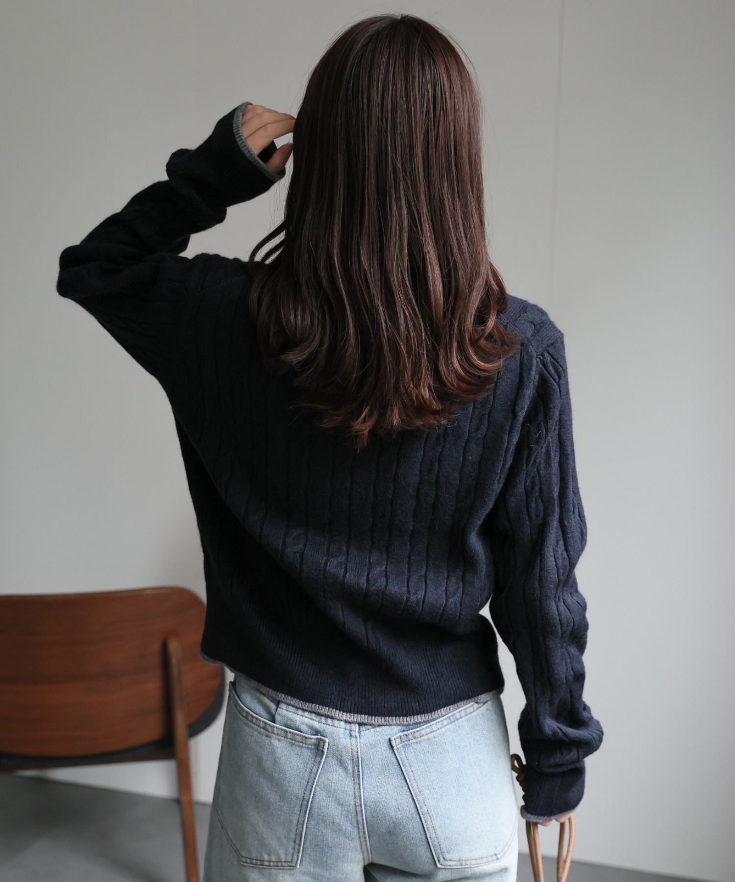 model：156cm 着用サイズ：M