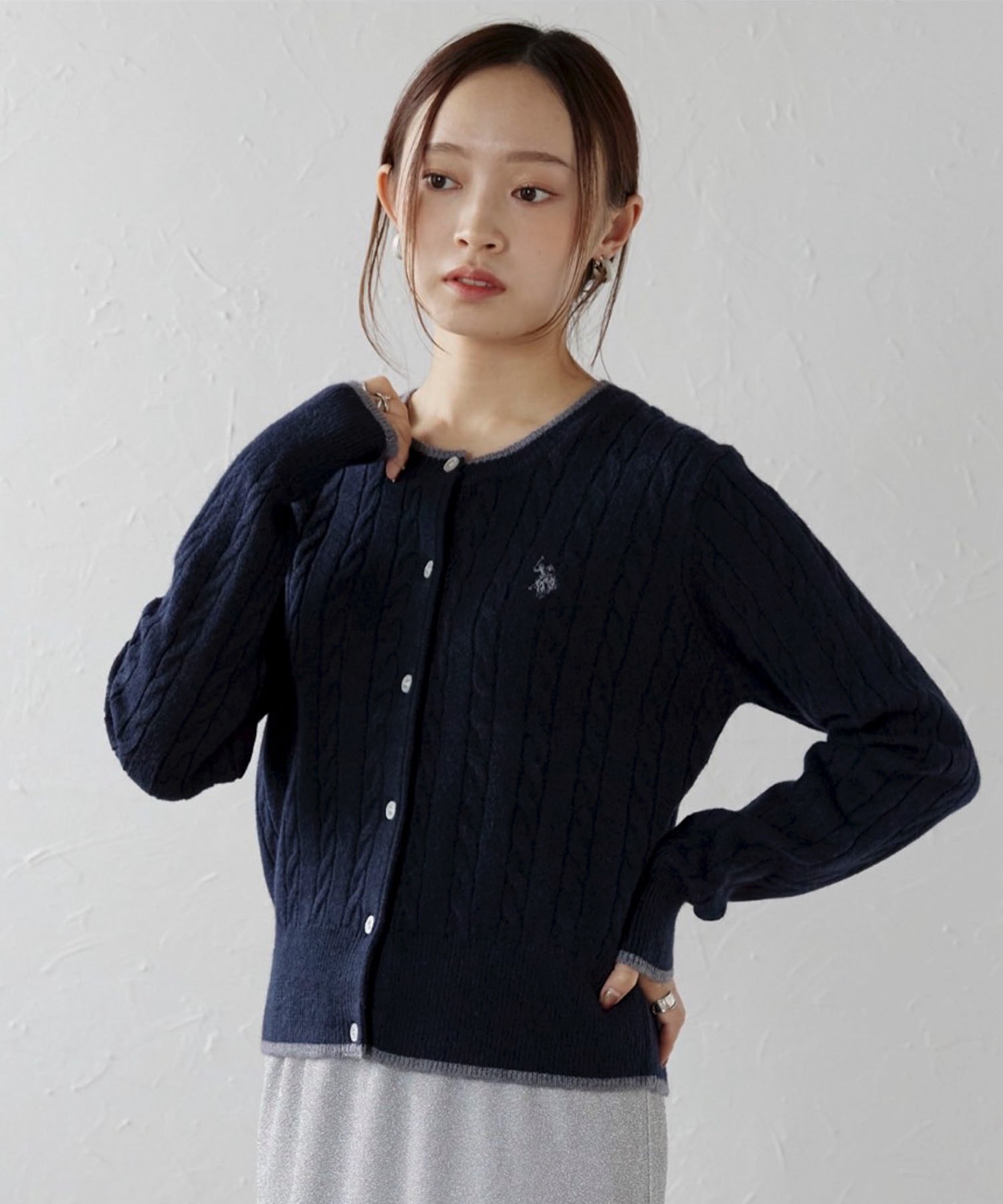 model:158cm 着用サイズ:M