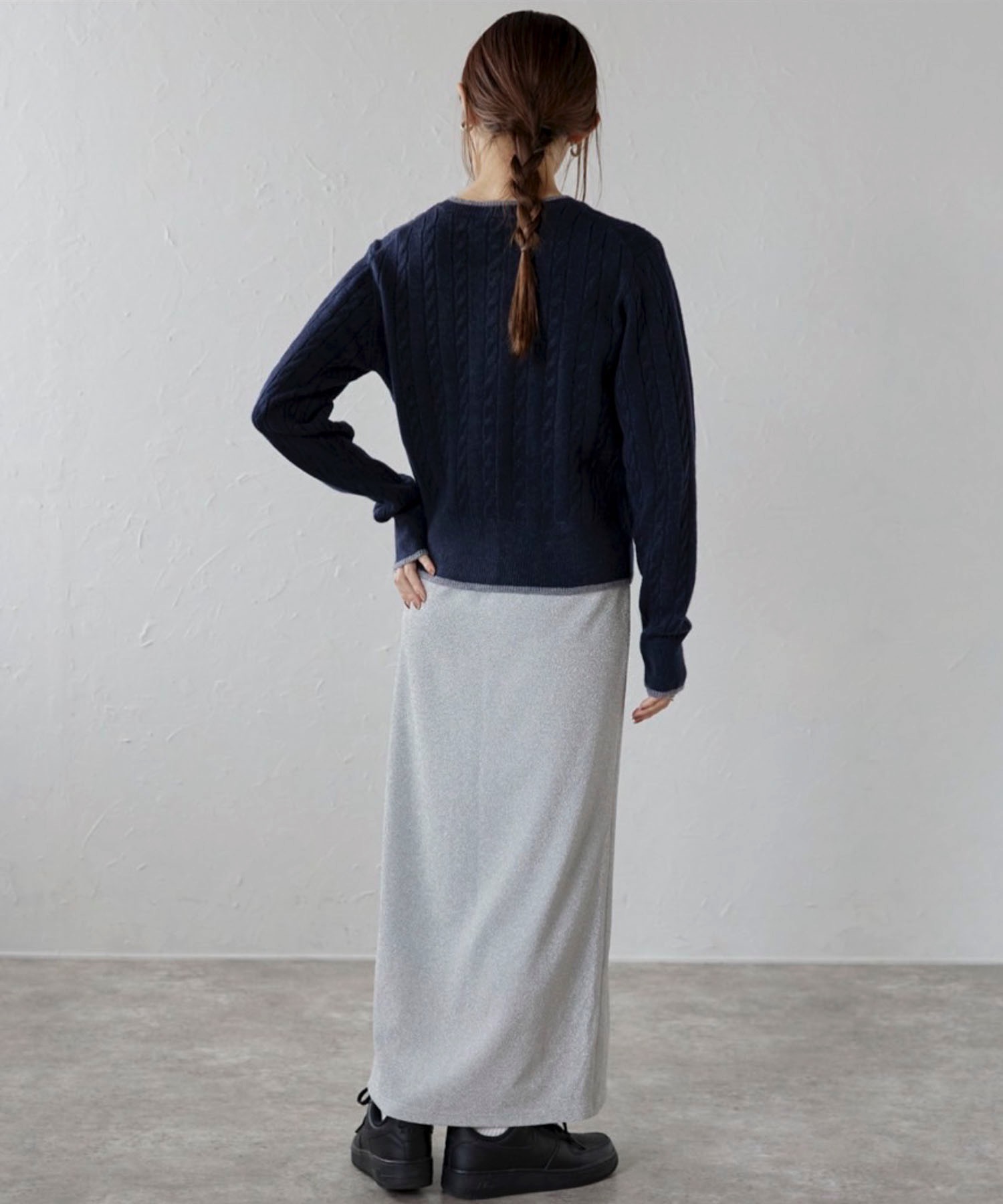 model:158cm 着用サイズ:M