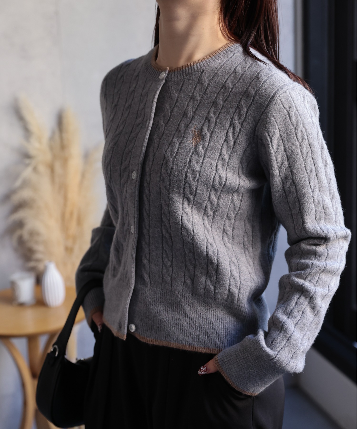 model:158cm 着用サイズ:L
