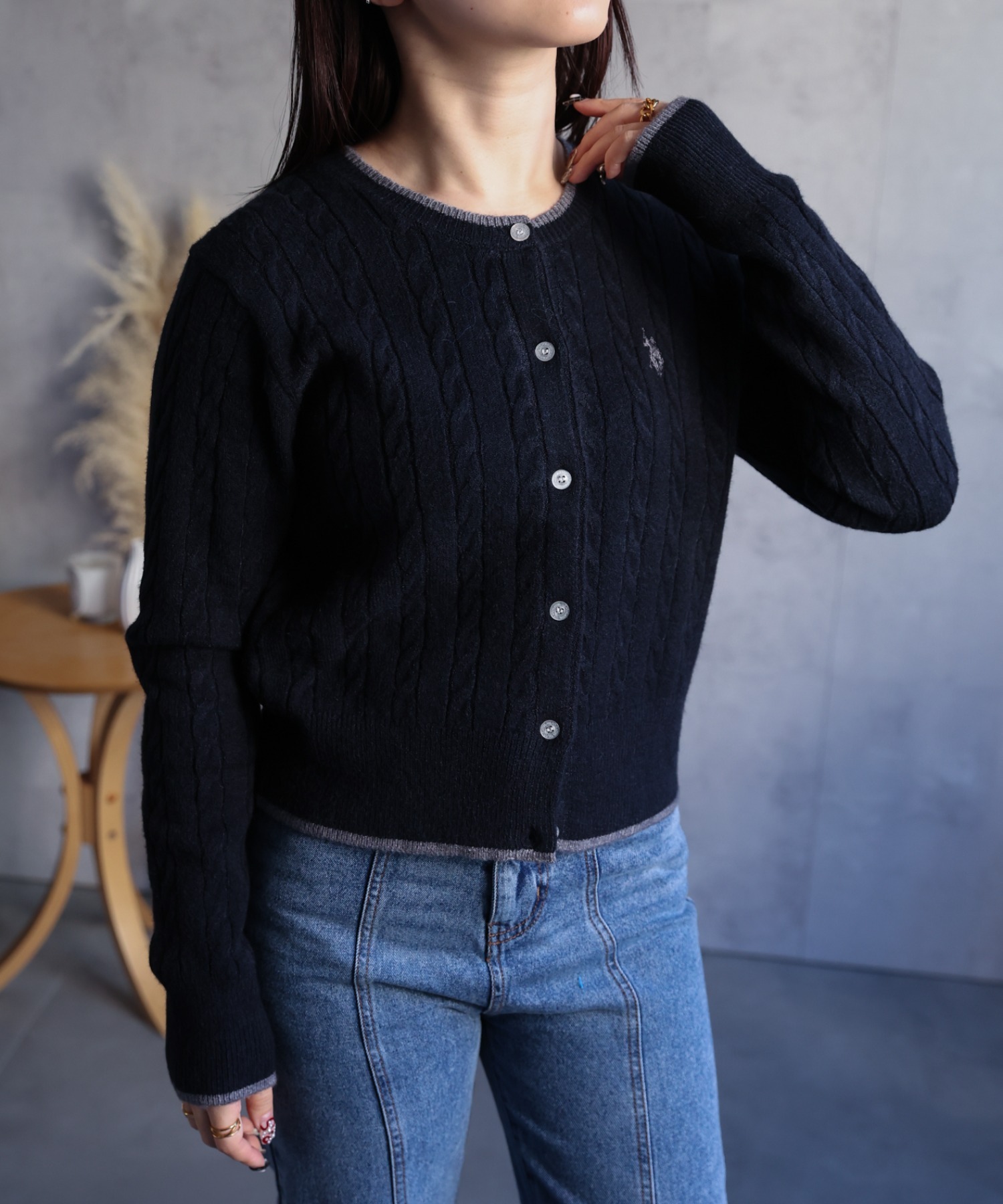 model:158cm 着用サイズ:M