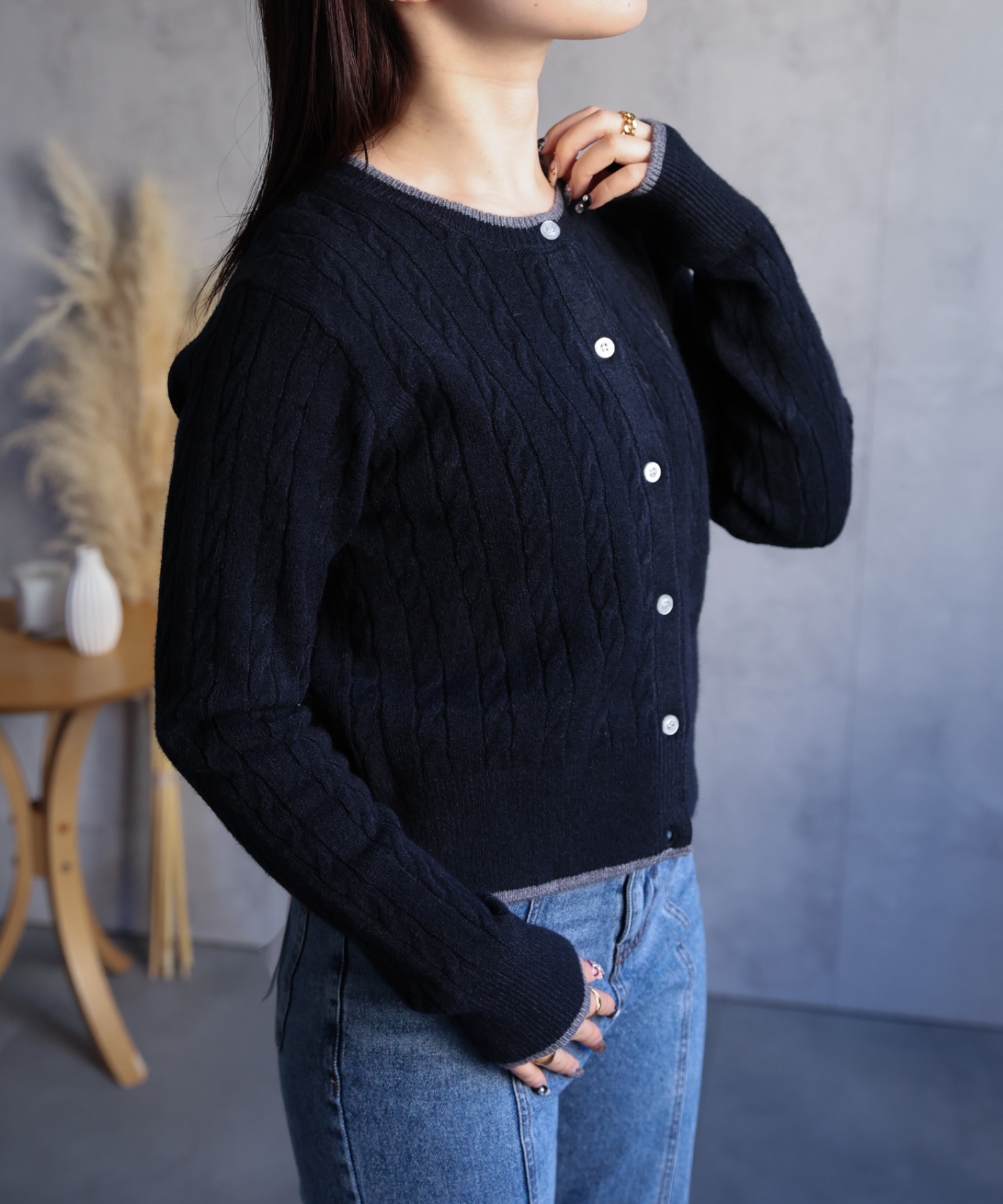 model:158cm 着用サイズ:M