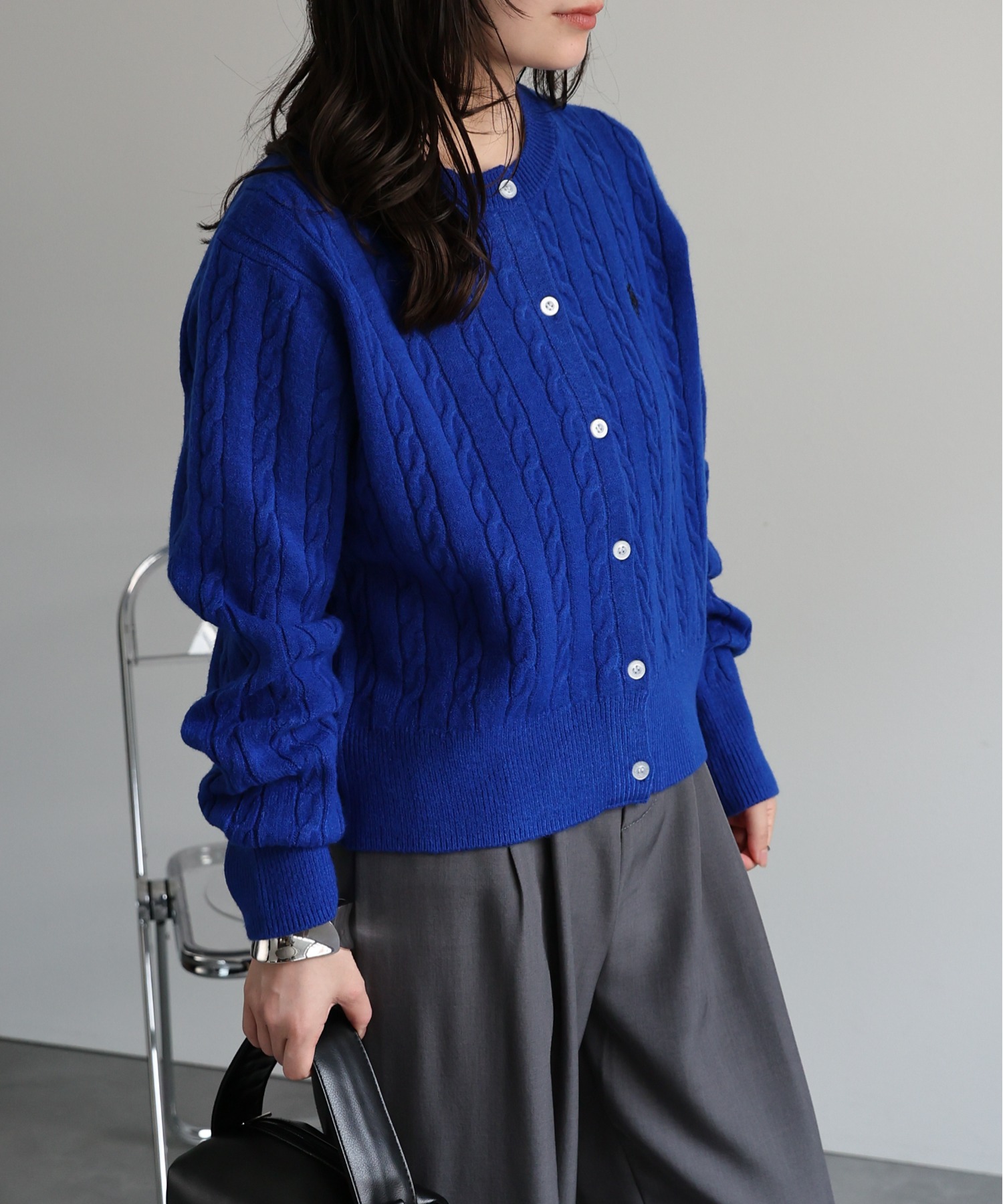 model：156cm 着用サイズ：L