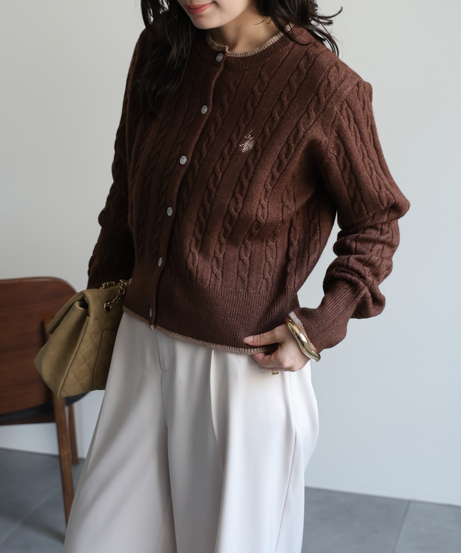 model：156cm 着用サイズ：M