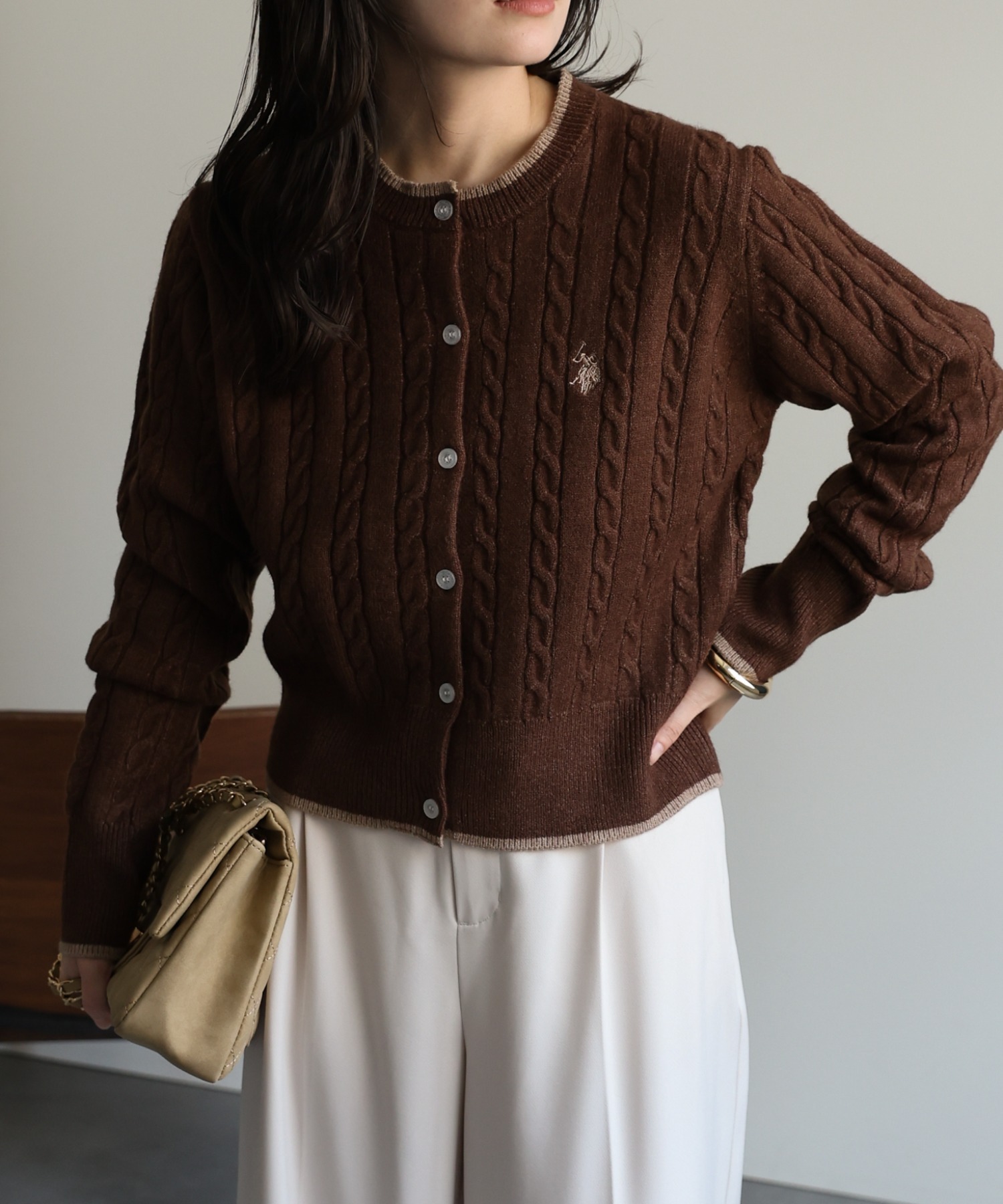 model：156cm 着用サイズ：M