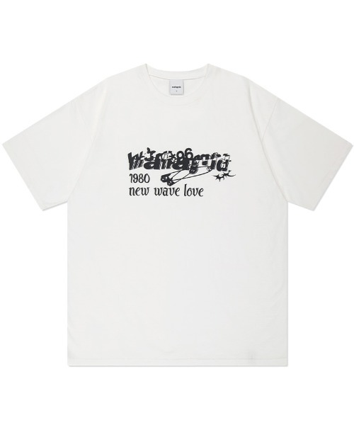 mahagrid/マハグリッド』 NEW WAVE TEE/ニューウェーブ Tシャツ