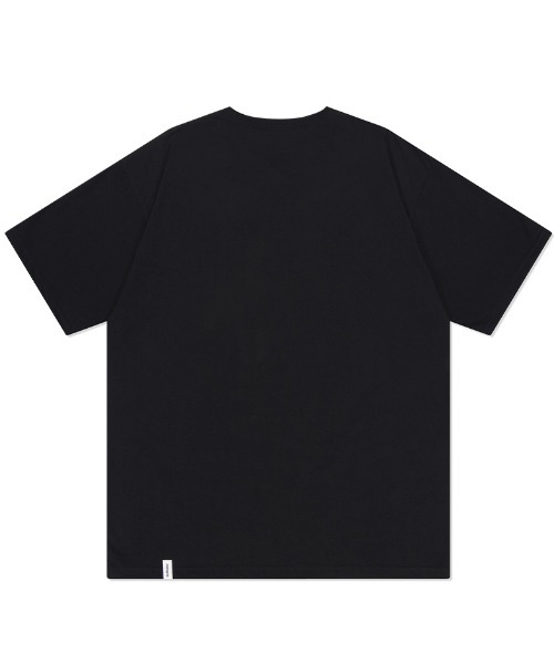 [ MAHAGRID]★25SS★韓国人気★WASHED CURVED TEE mahagrid/マハグリッド』 NEW WAVE TEE/ニューウェーブ Tシャツ
