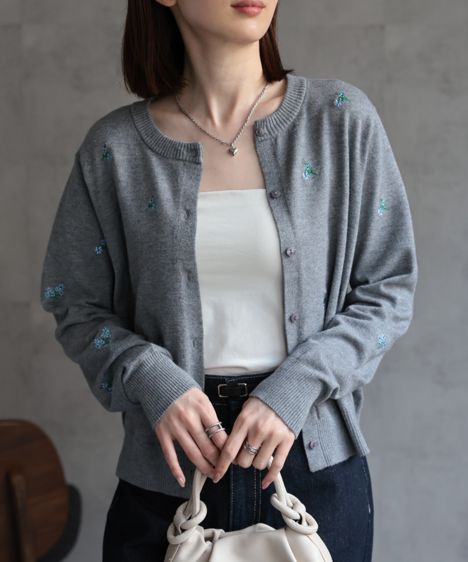 model：162cm 着用サイズ：F