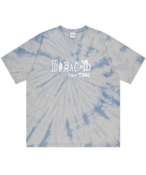 mahagrid/マハグリッド』 RAW TIME TIE DYE TEE/タイダイ Tシャツ 半袖