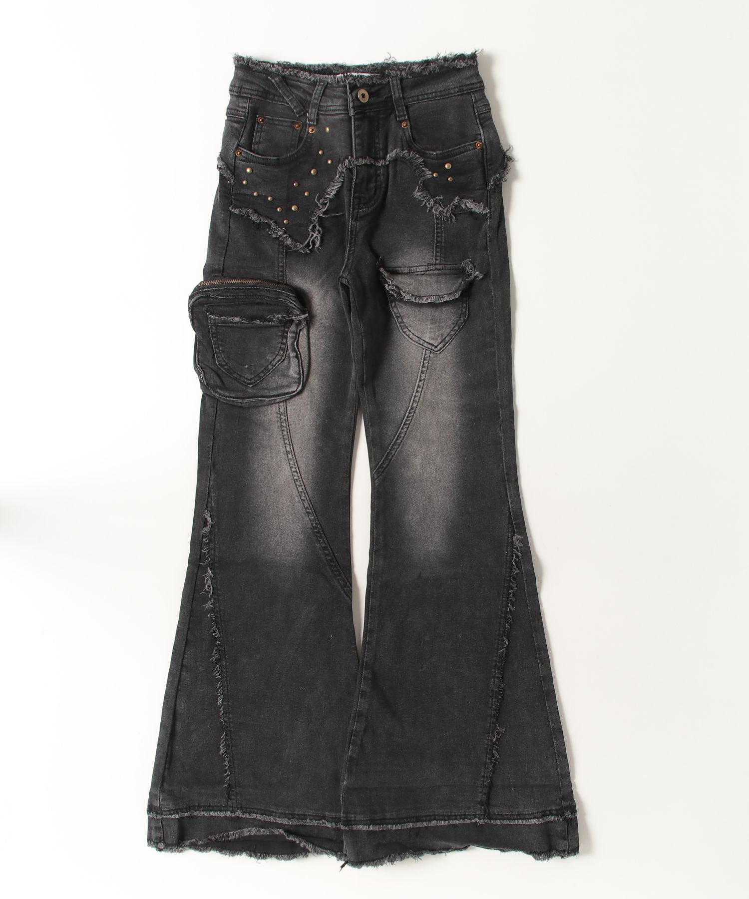 A'GEM/9 × .kom 『.KOM/ドットケーオーエム』 Grunge Cargo Pocket