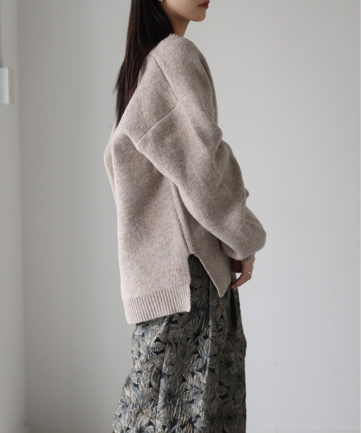 model：164cm. 着用サイズ：FREE