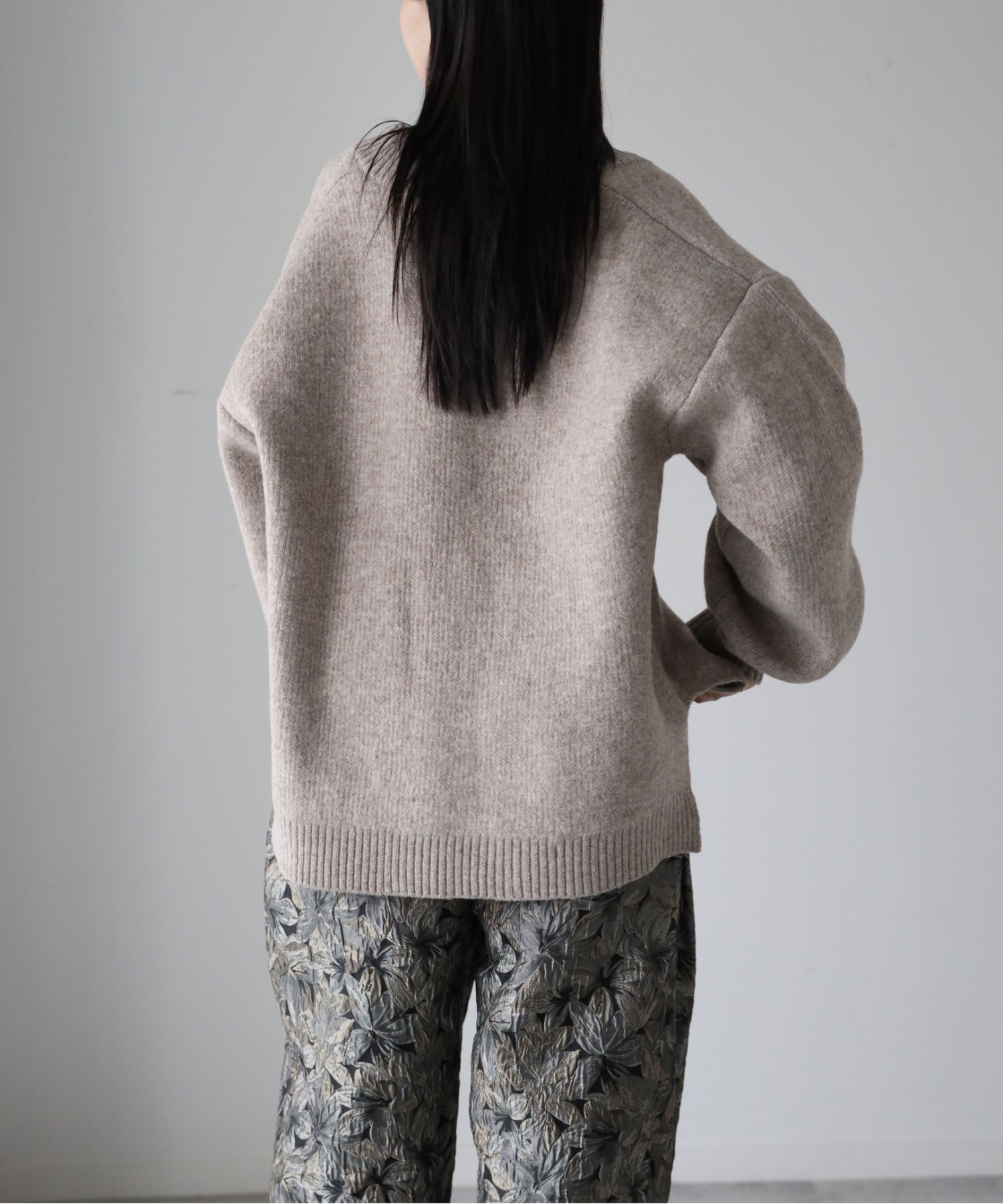model：164cm. 着用サイズ：FREE