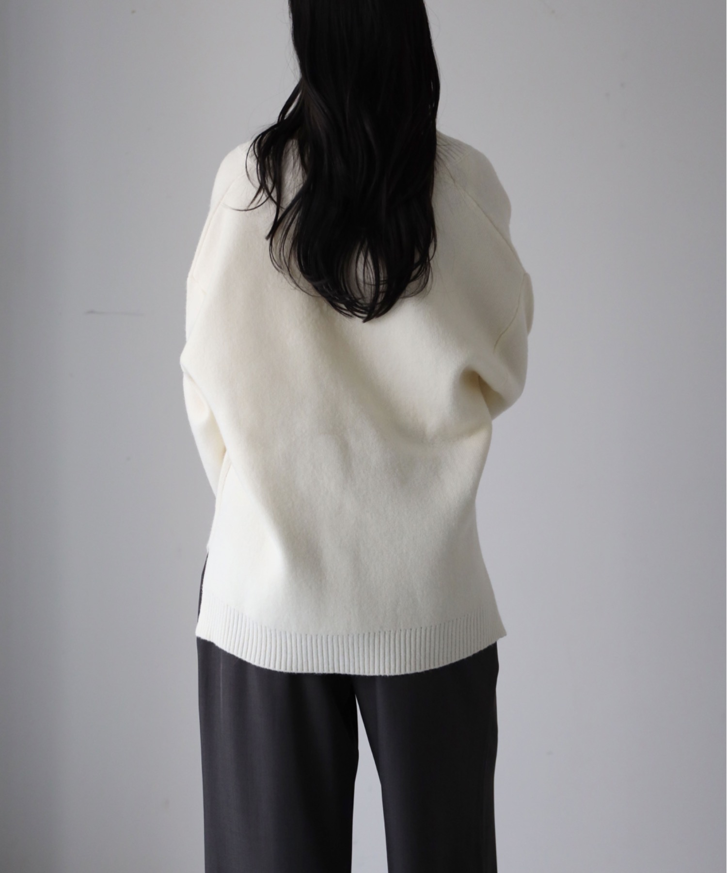 model：164cm. 着用サイズ：FREE