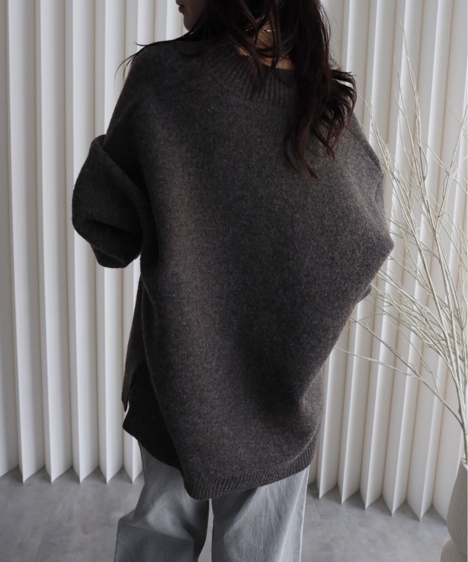 model：164cm. 着用サイズ：FREE