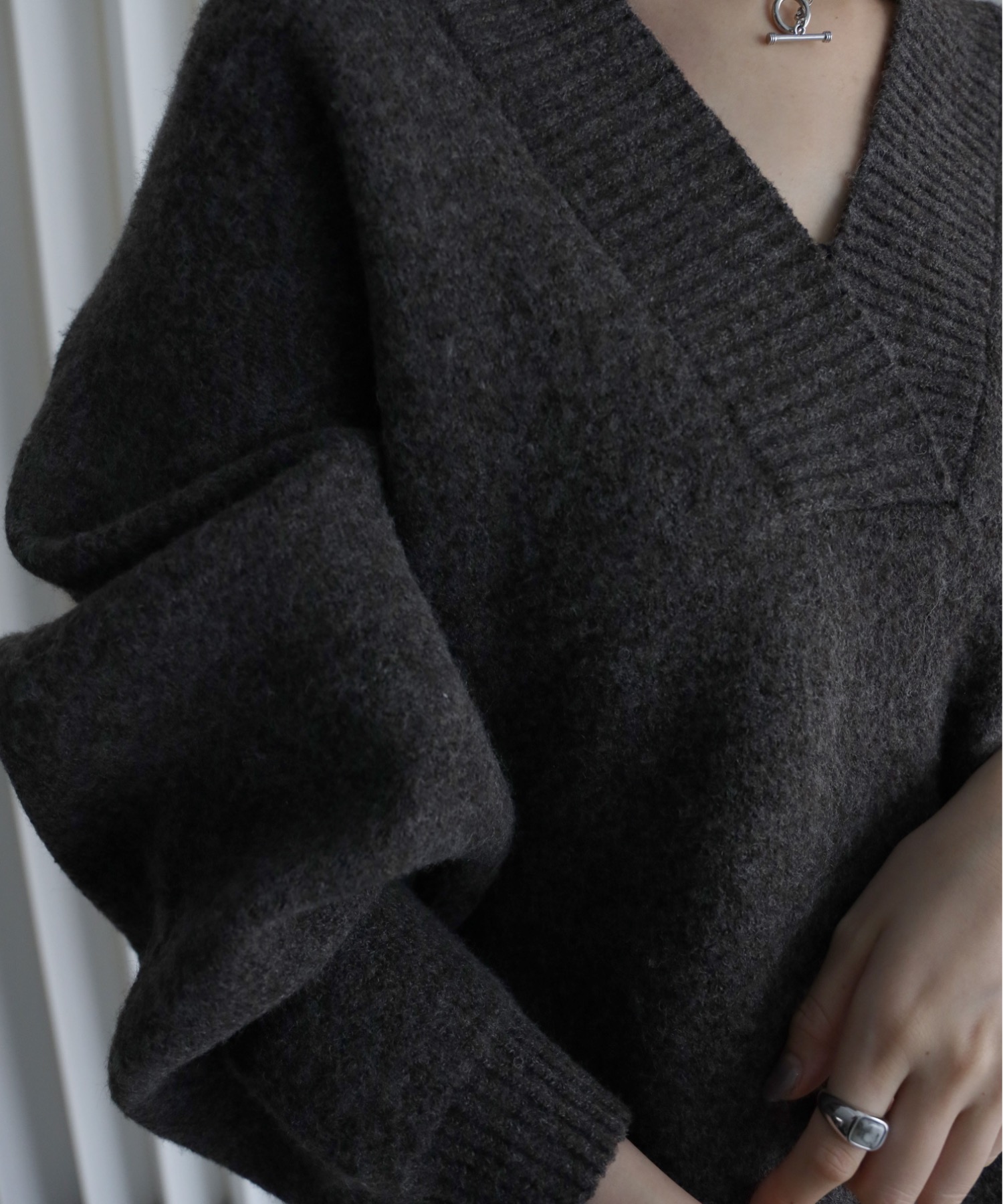 model：164cm. 着用サイズ：FREE