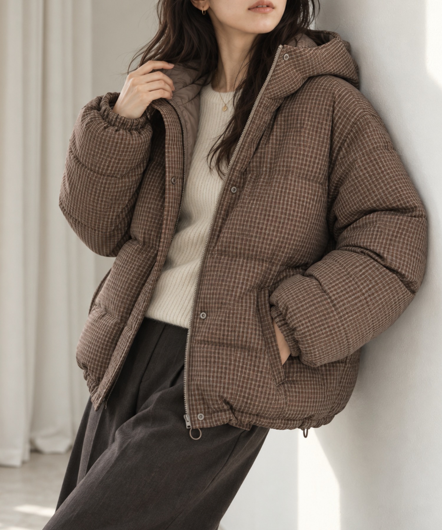 model：158cm 着用サイズ：FREE