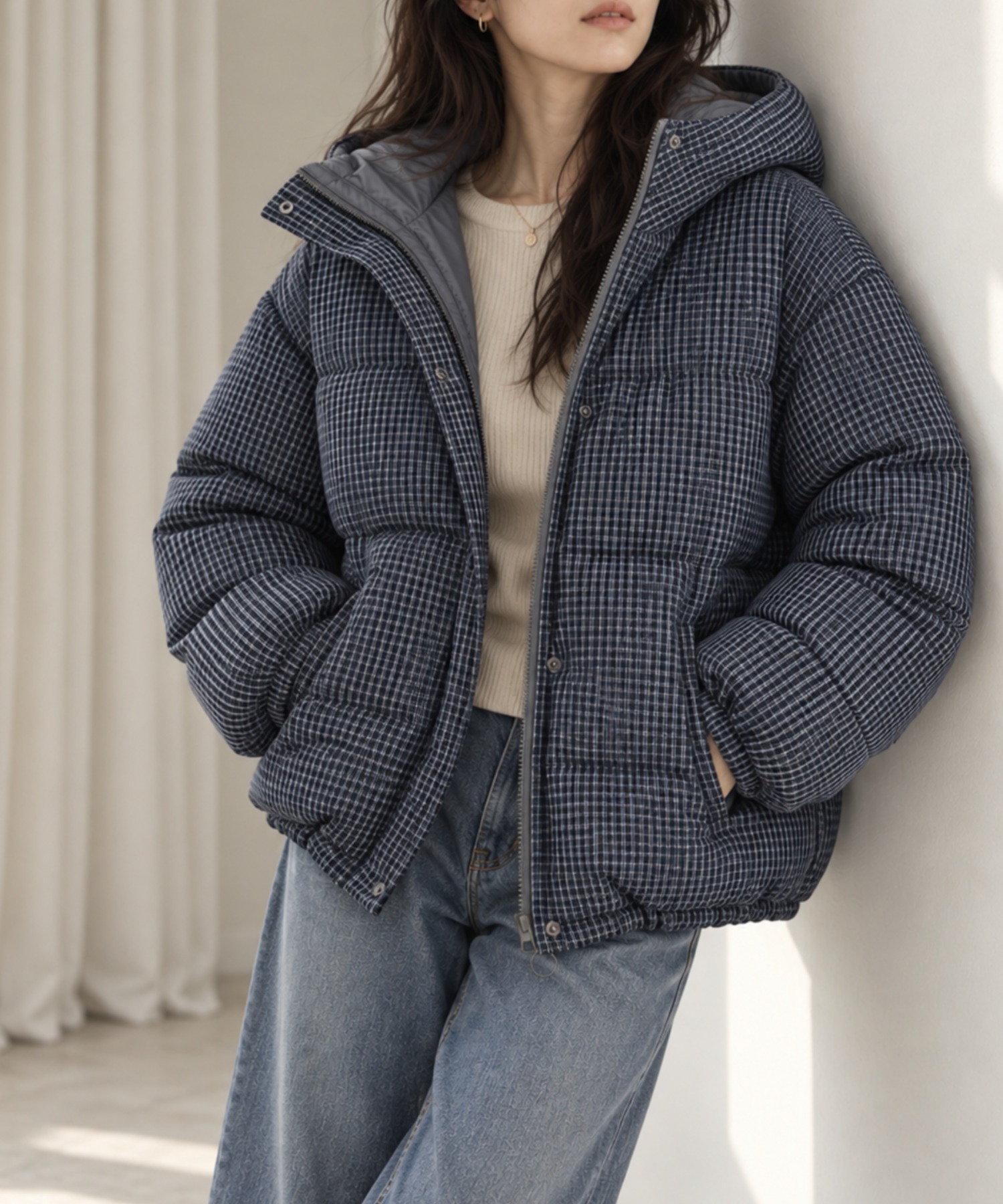 model：158cm 着用サイズ：FREE