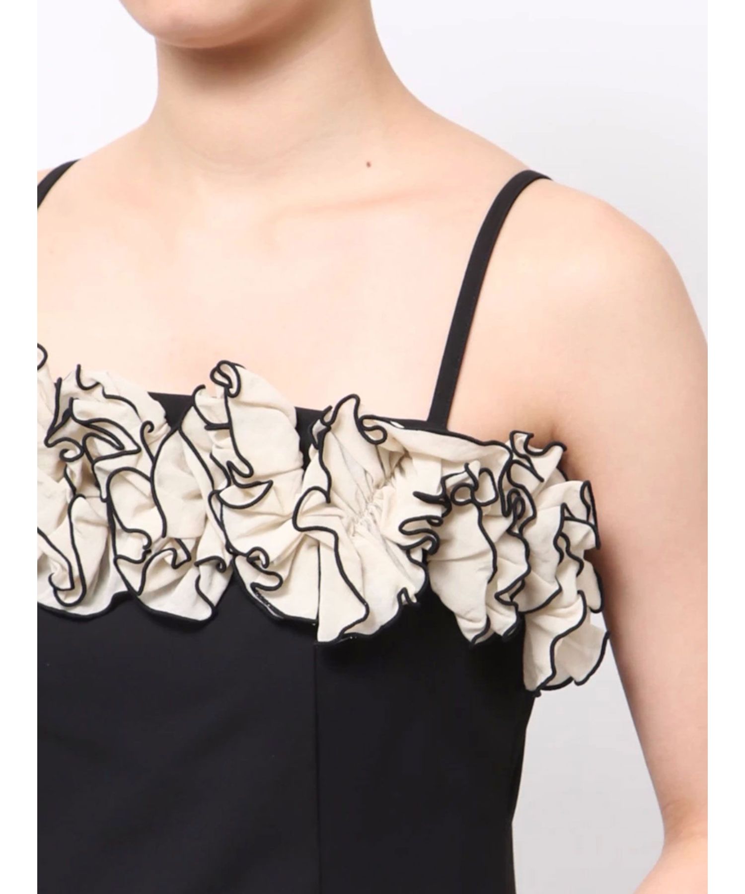 LADYコサージュキャミワンピース