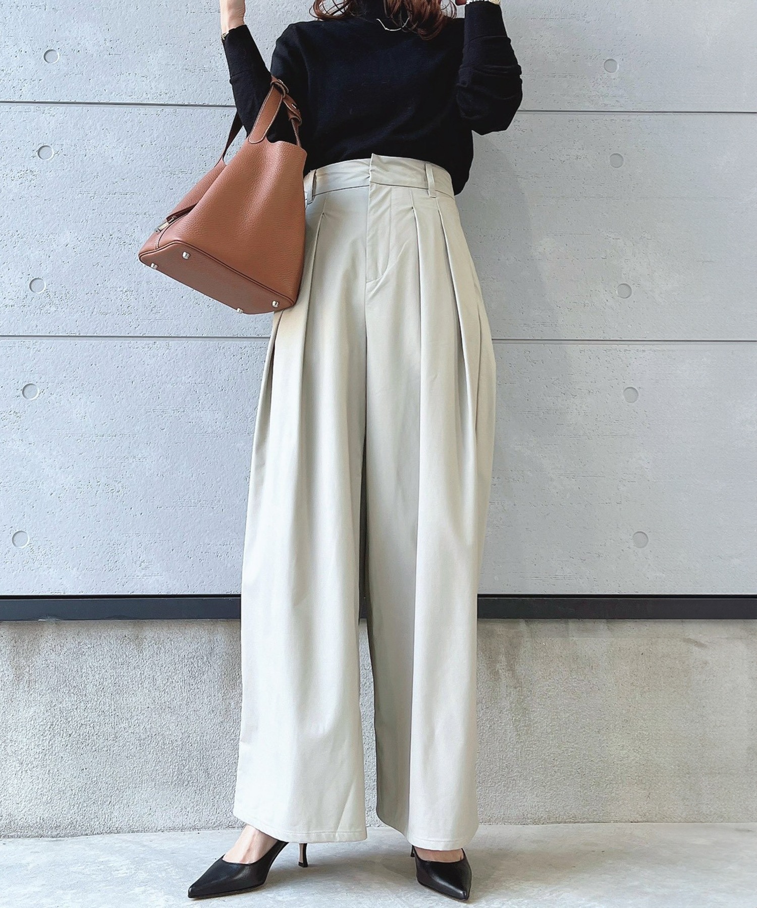 model：H161 着用サイズ：FREE