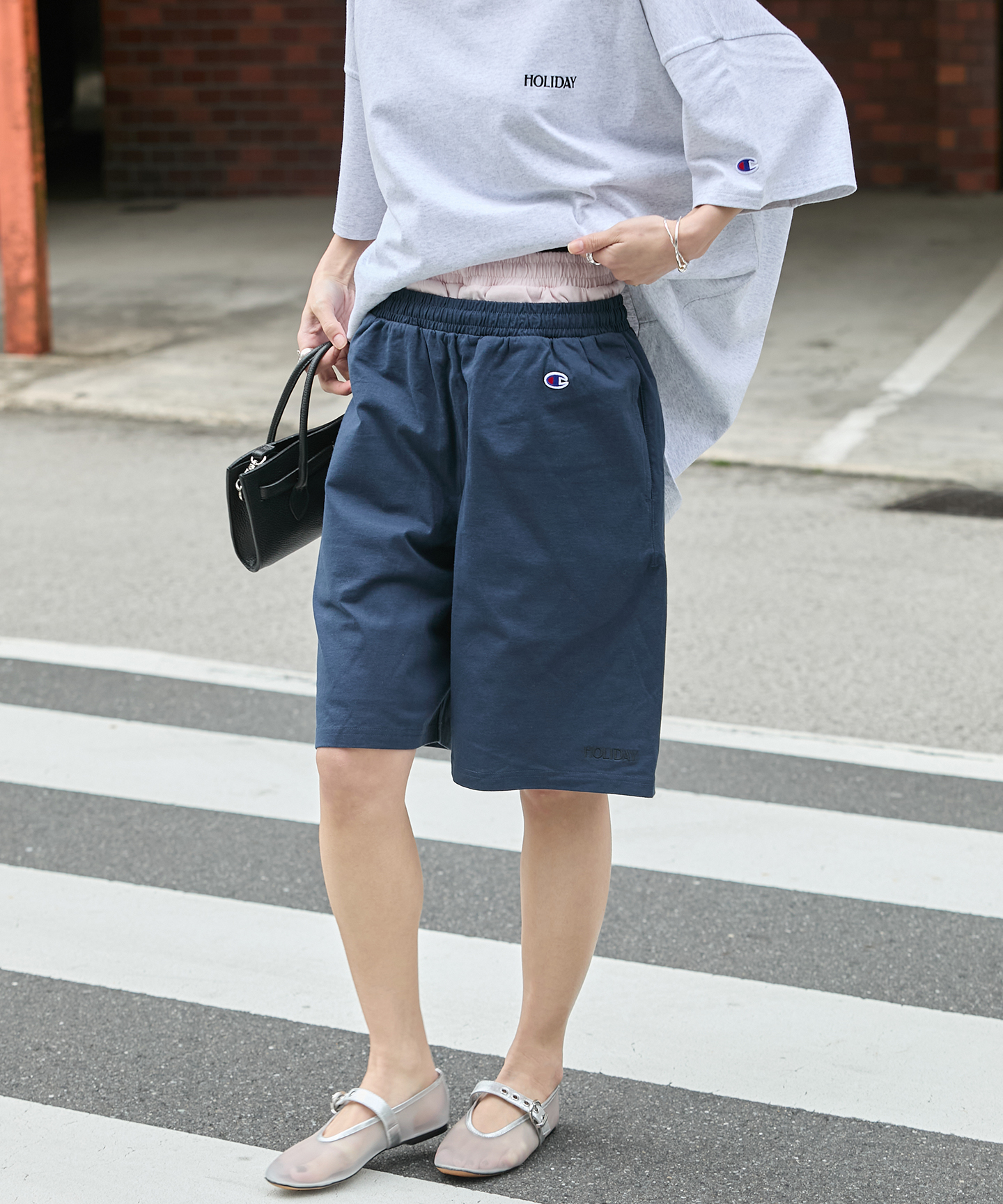 CHAMPION×JOURNAL STANDARD by HOLIDAY】ハーフパンツ 【公式通販】