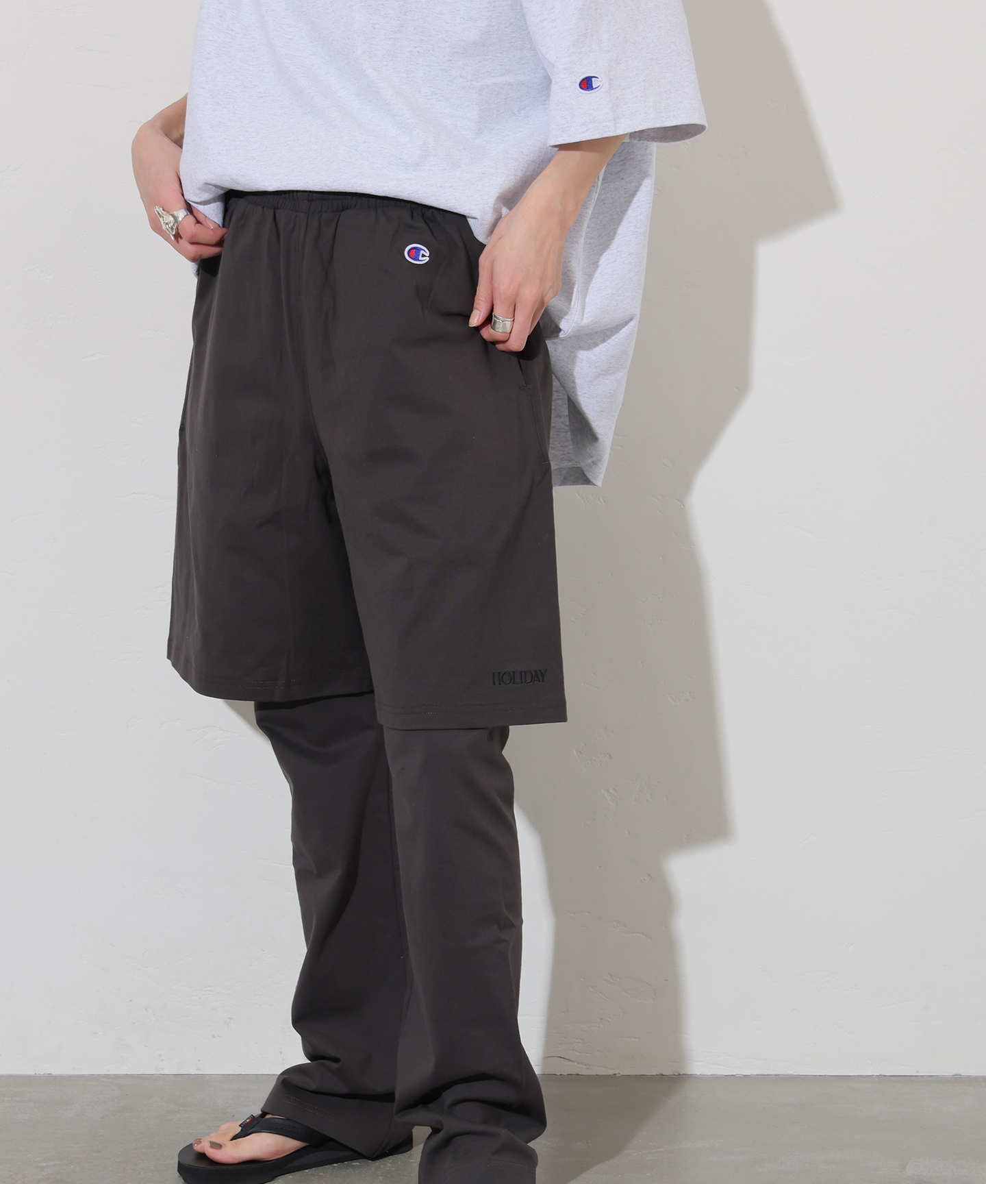 CHAMPION×JOURNAL STANDARD by HOLIDAY】ハーフパンツ 【公式通販】