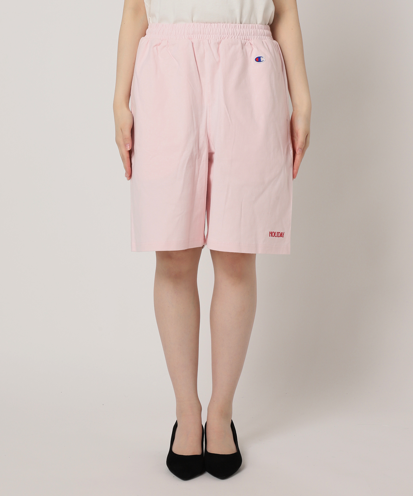 holiday champion journal standardハーフパンツ CHAMPION×JOURNAL アウトレット STANDARD by HOLIDAY】ハーフパンツ