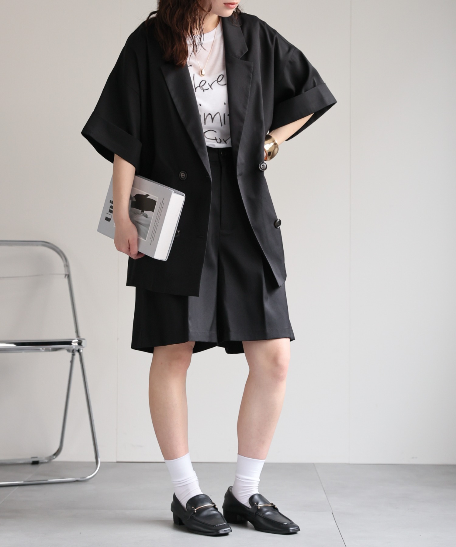 model：156cm 着用サイズ：FREE