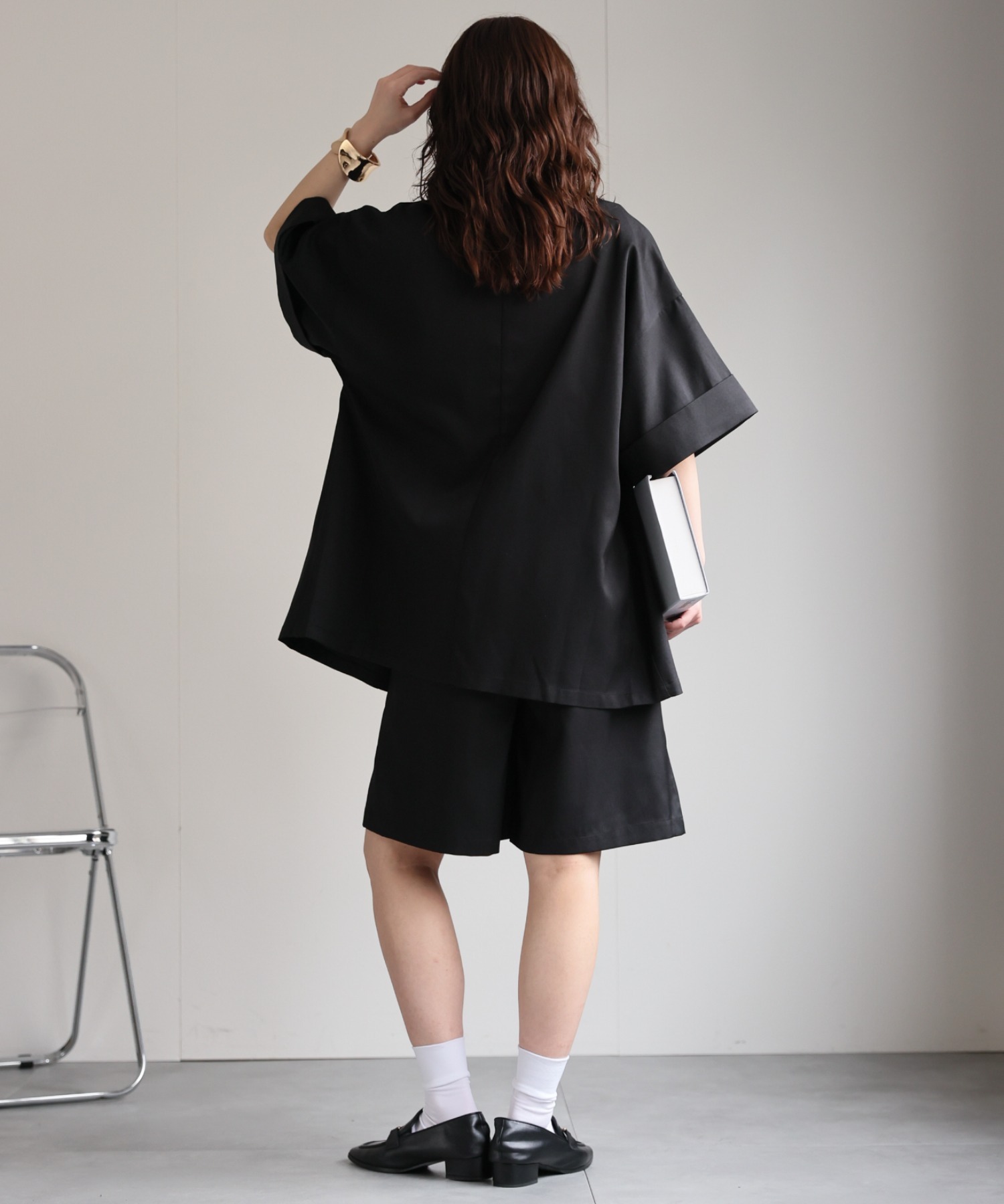 model：156cm 着用サイズ：FREE