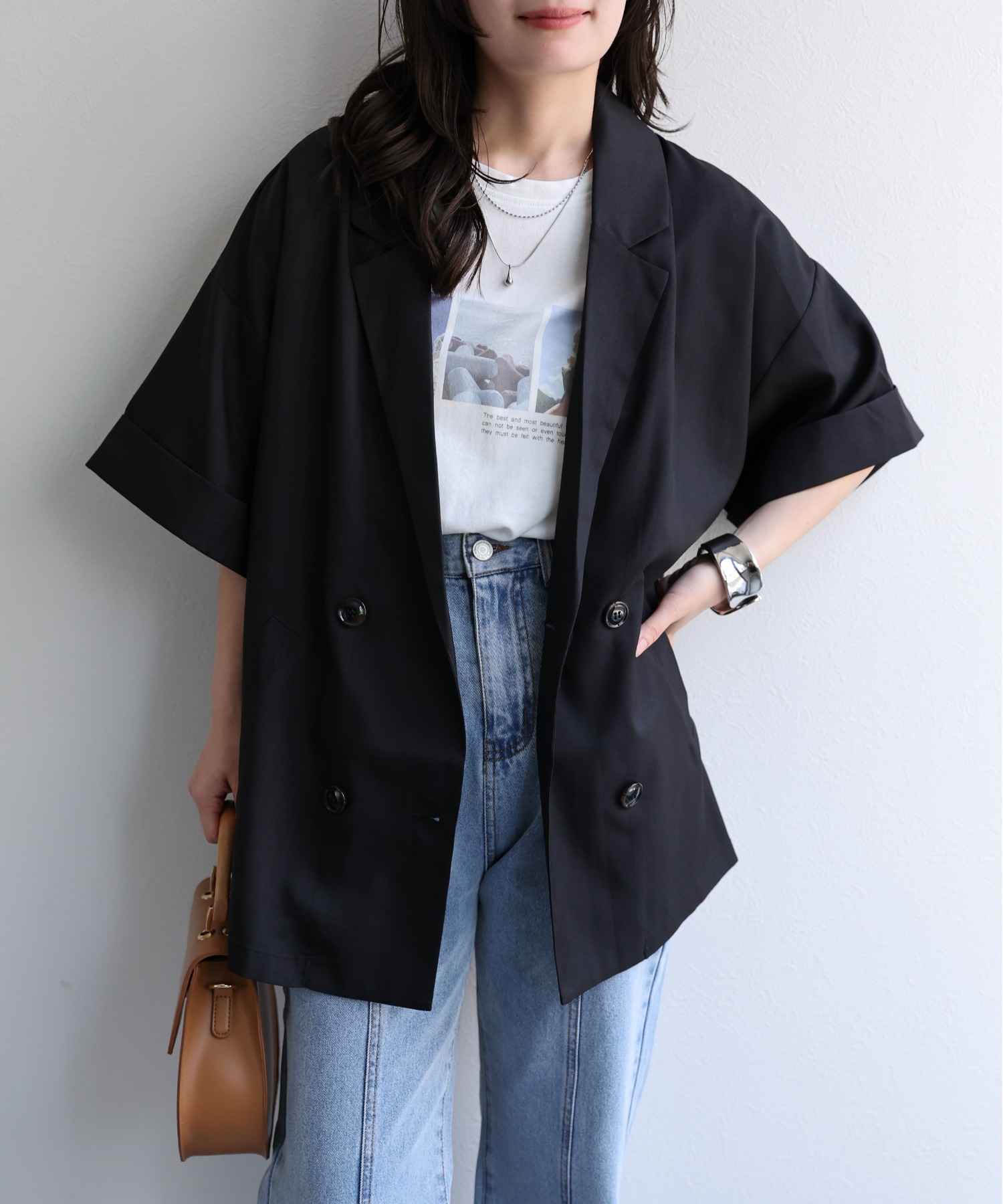 model：156cm 着用サイズ：FREE