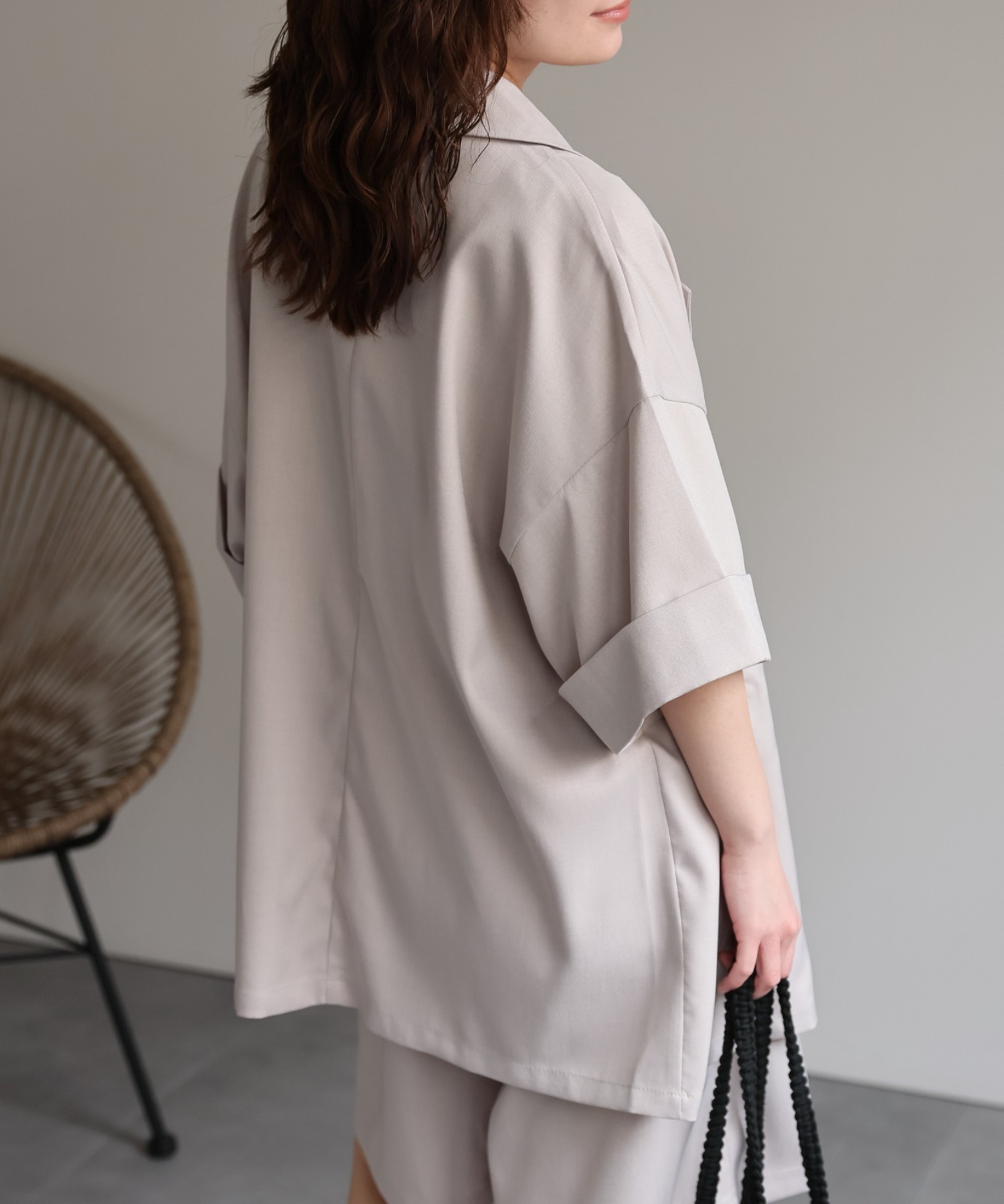 model：156cm 着用サイズ：FREE