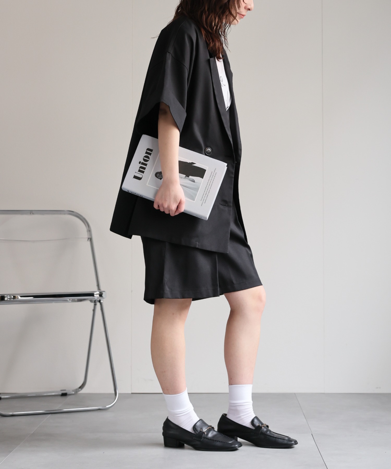 model：156cm 着用サイズ：FREE
