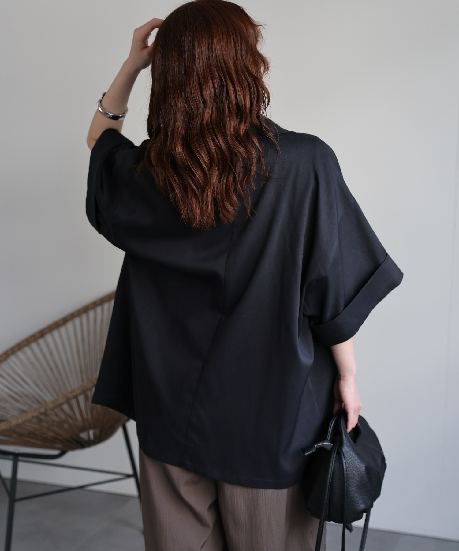 model：156cm 着用サイズ：FREE
