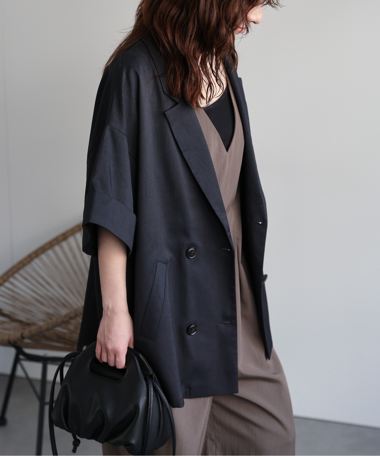 model：156cm 着用サイズ：FREE