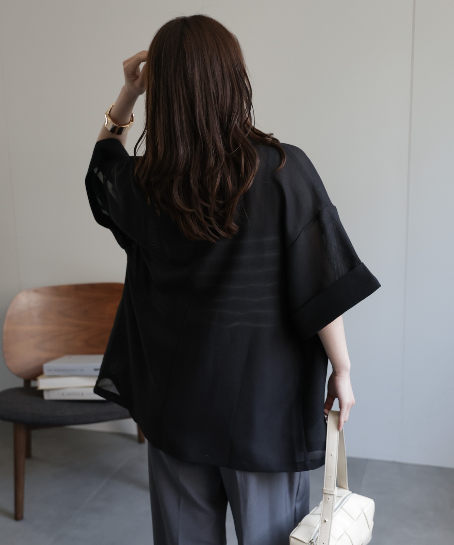 model：156cm 着用サイズ：FREE