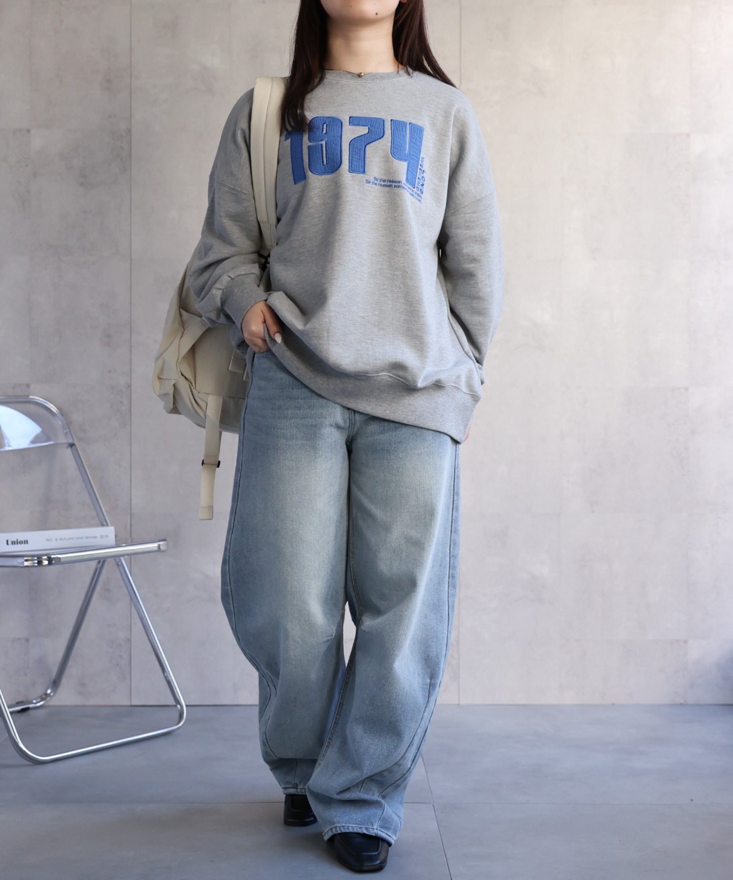 model：158cm 着用サイズ：FREE